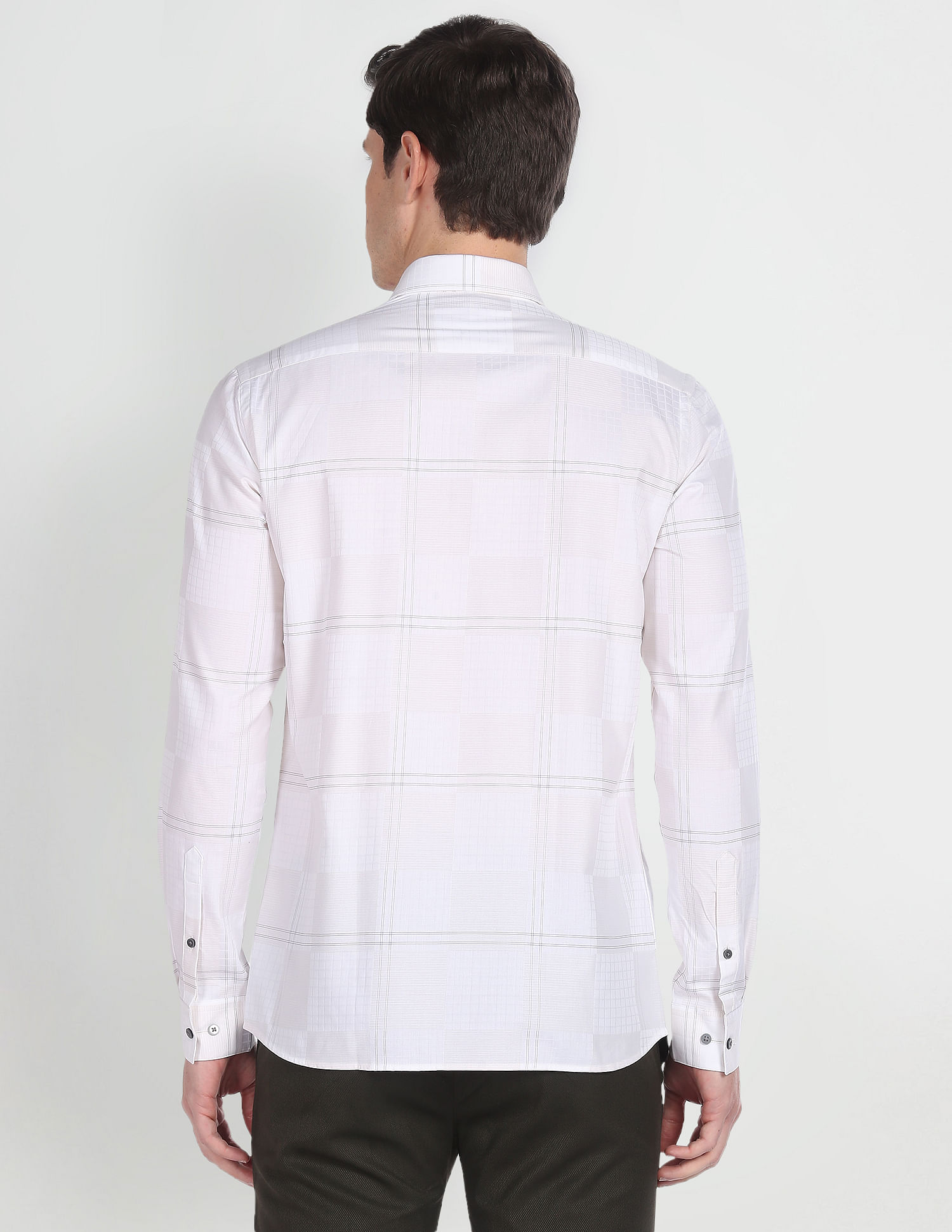 Arrow Newyork Tartan Check Cotton Formal Shirt