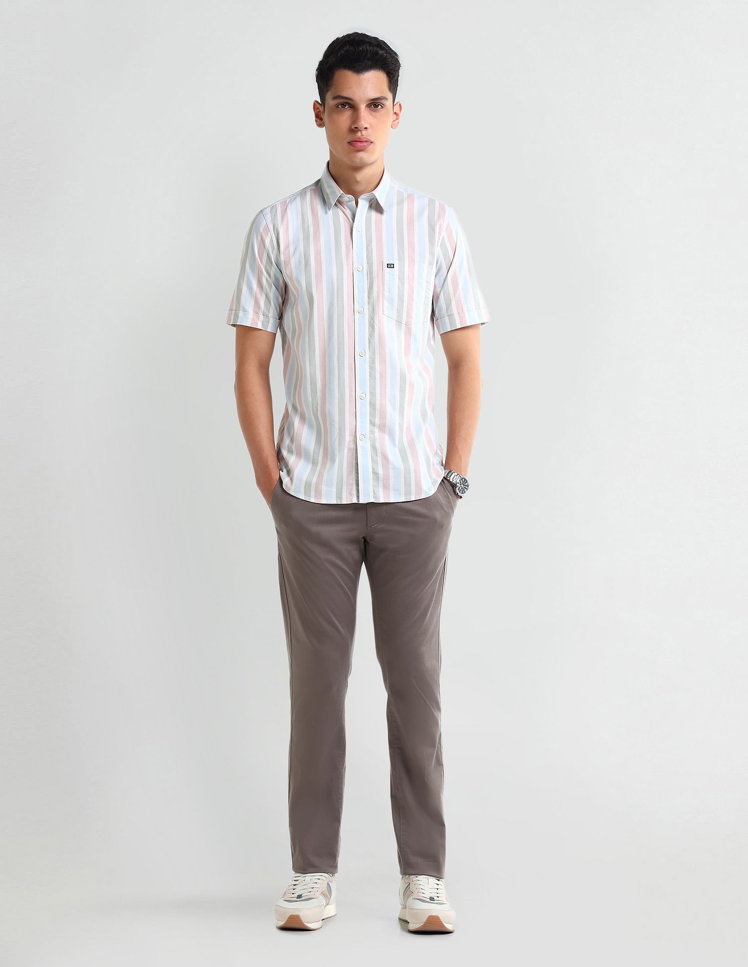 Arrow Sport Regular Fit Oxford Shirt