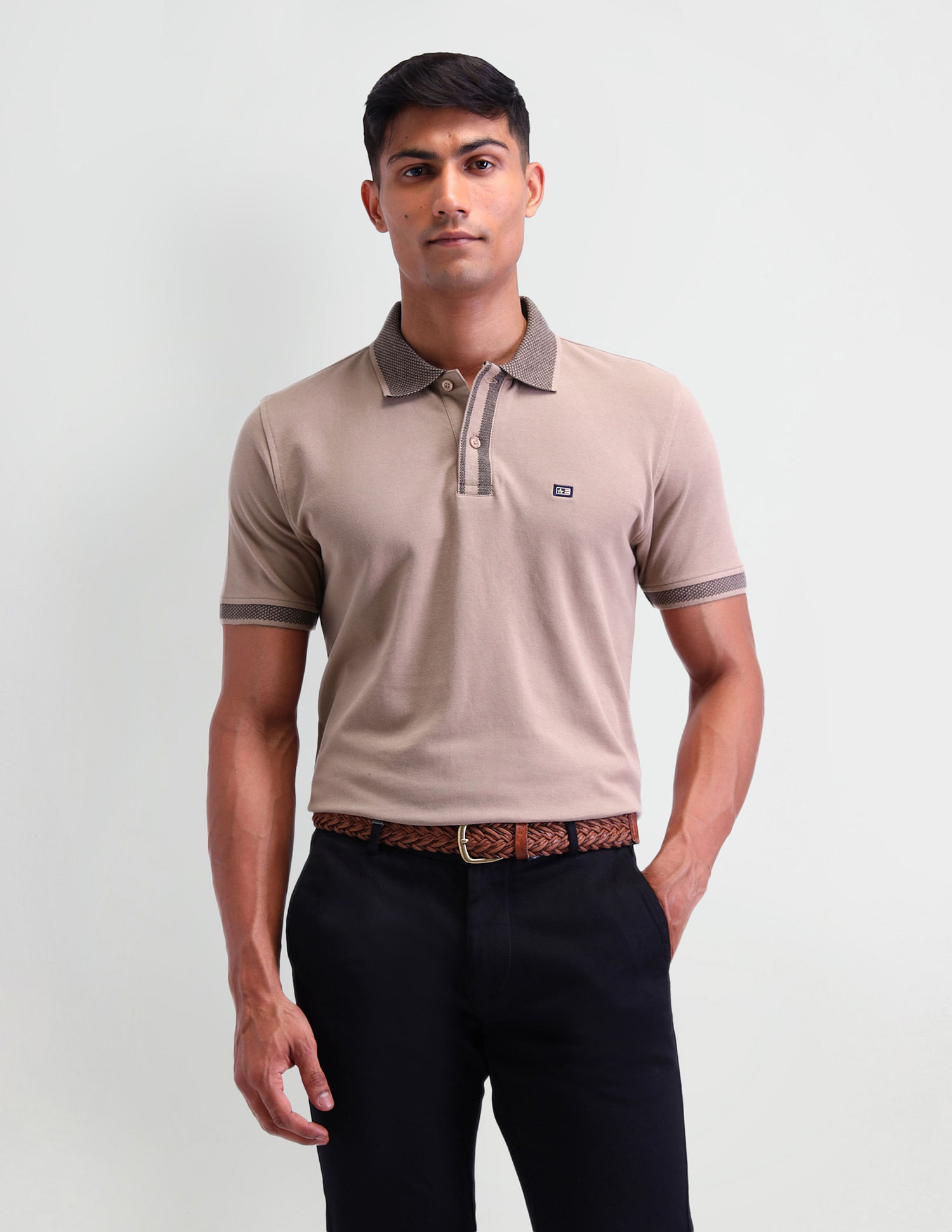 Arrow Sport Solid Regular Fit Polo Shirt