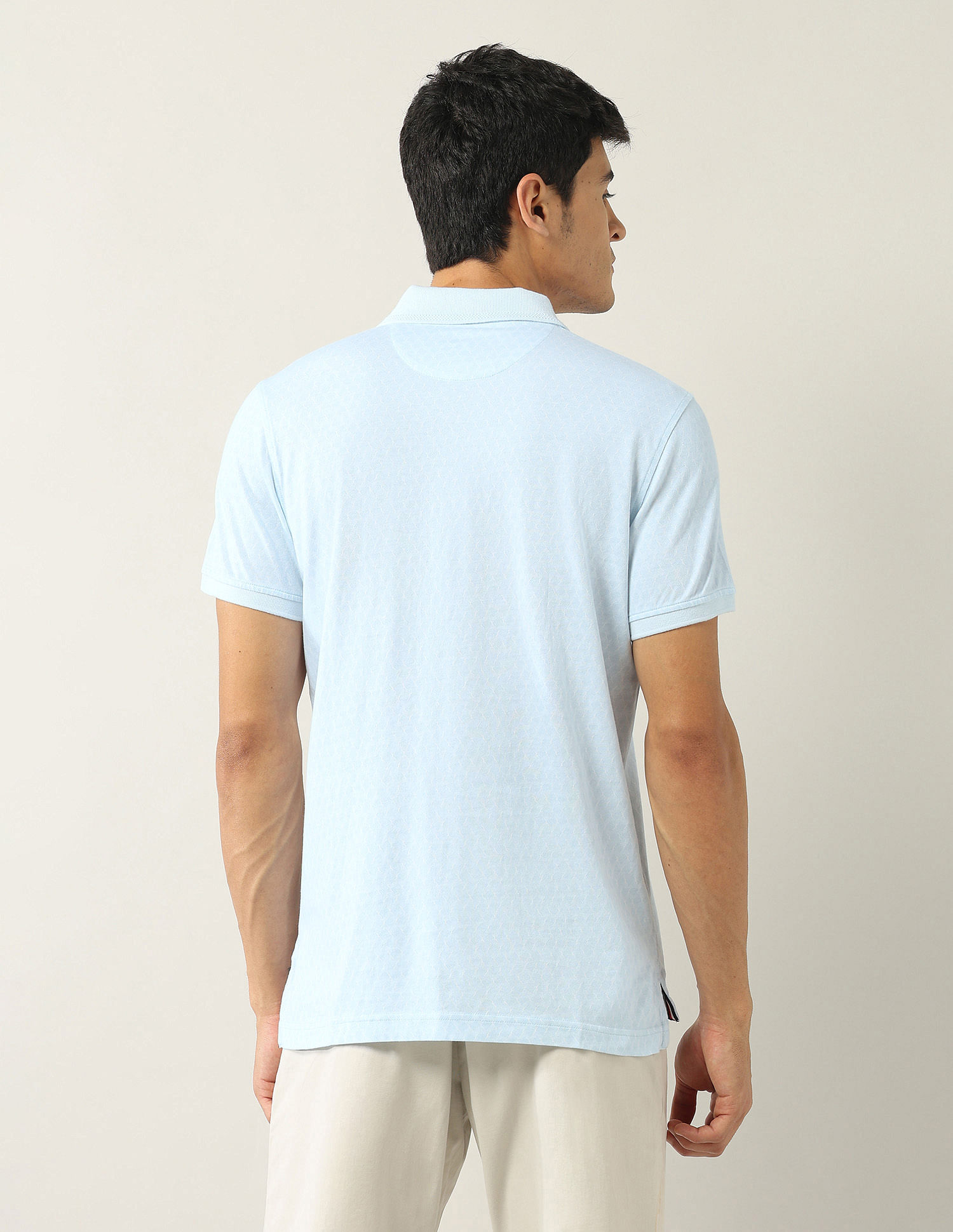 Arrow Sport All Over Printed Spring Sorbet Polo Shirt