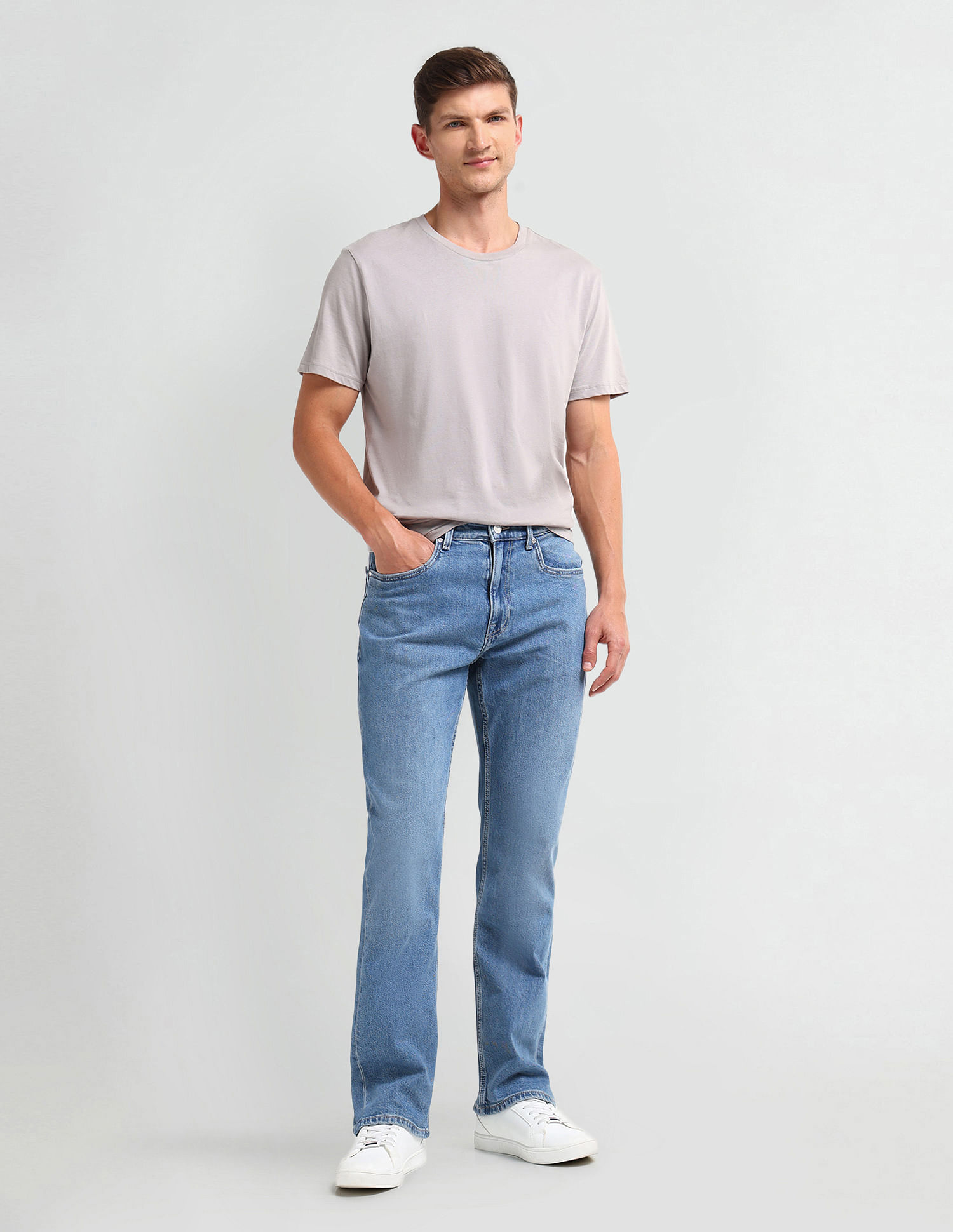 U.S. Polo Assn. Denim Co. Connor Bootcut Fit Blue Jeans