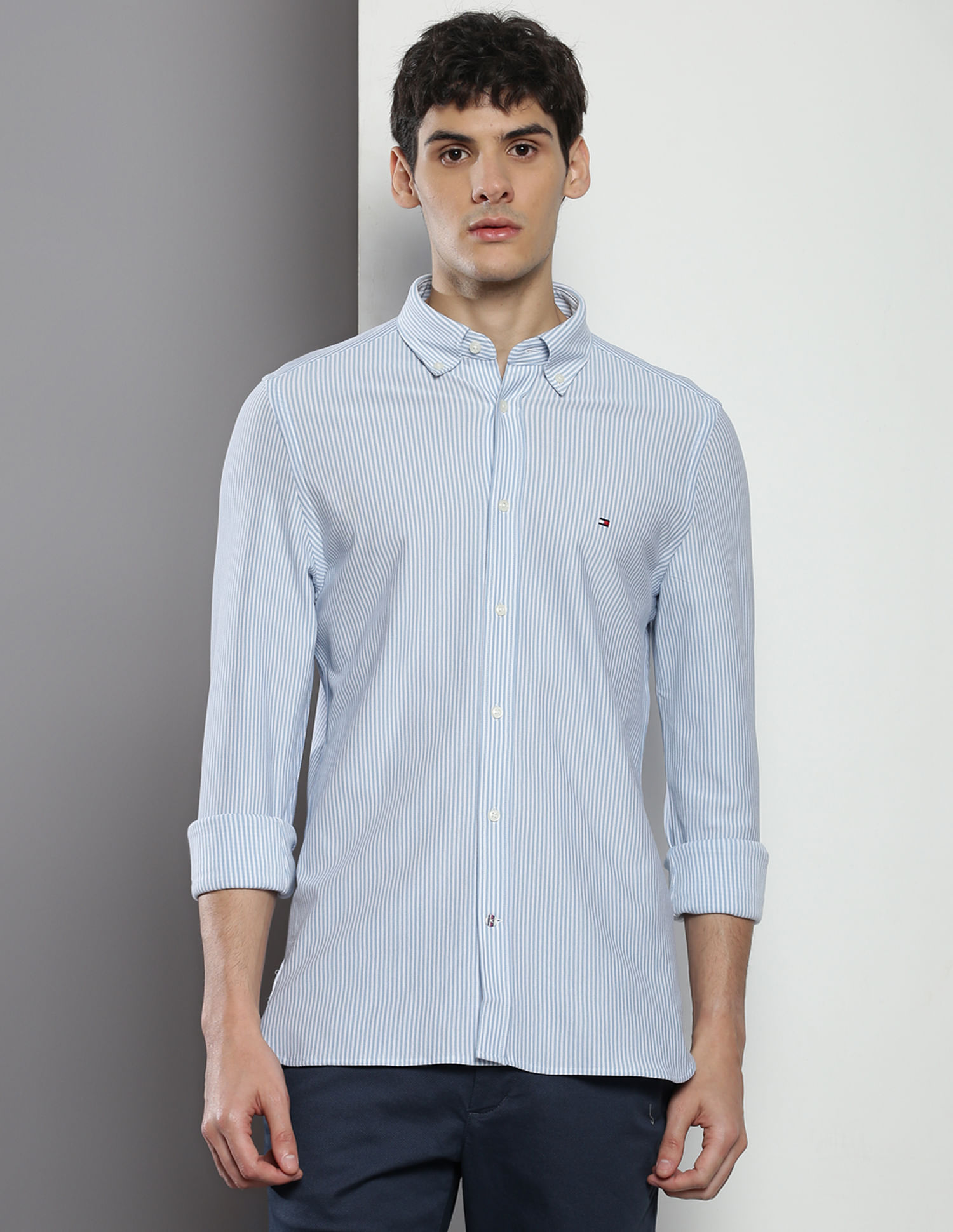 Tommy Hilfiger Organic Cotton 1985 Dobby Shirt