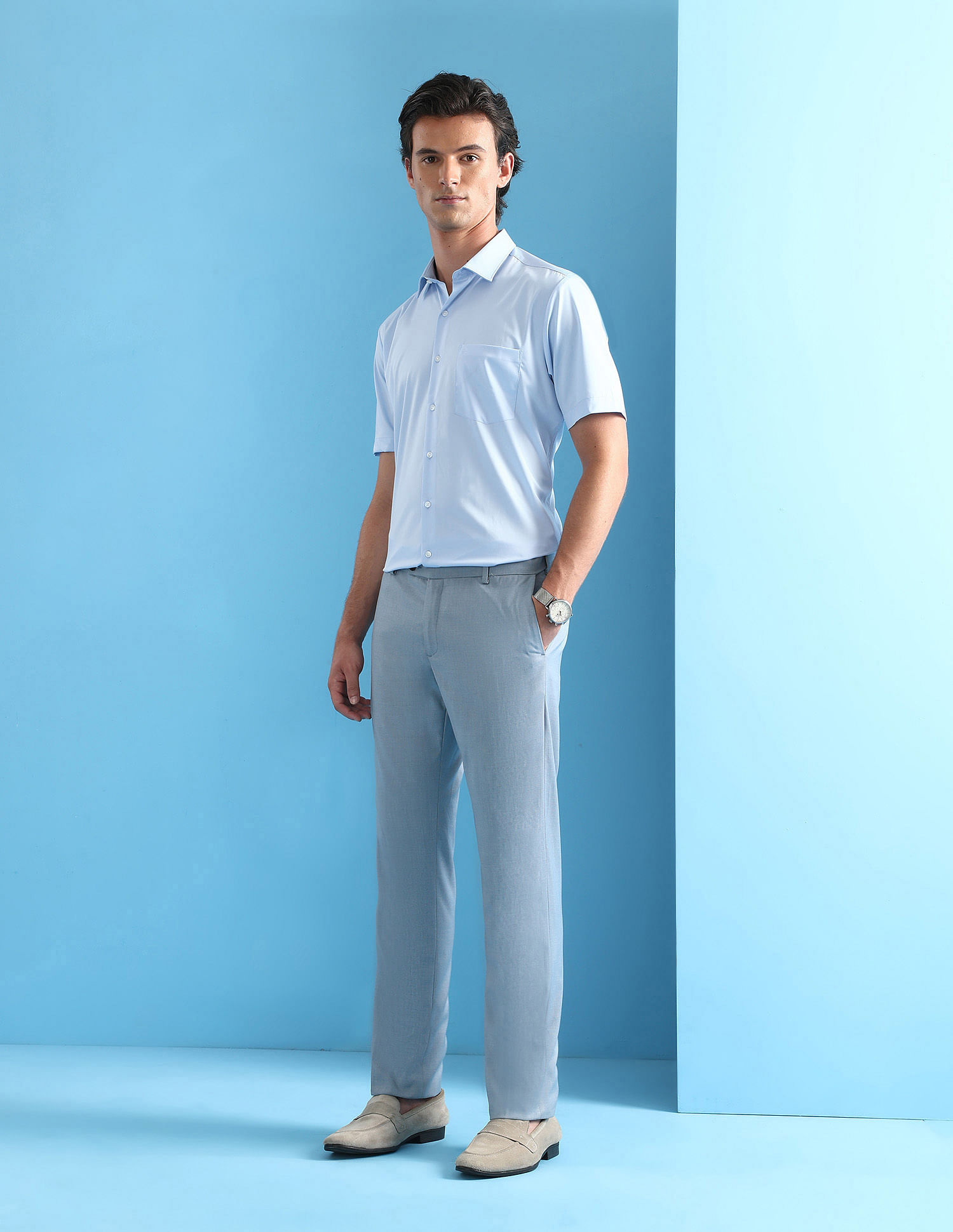 Arrow Solid Liberty Classic Fit Velocity Shirt