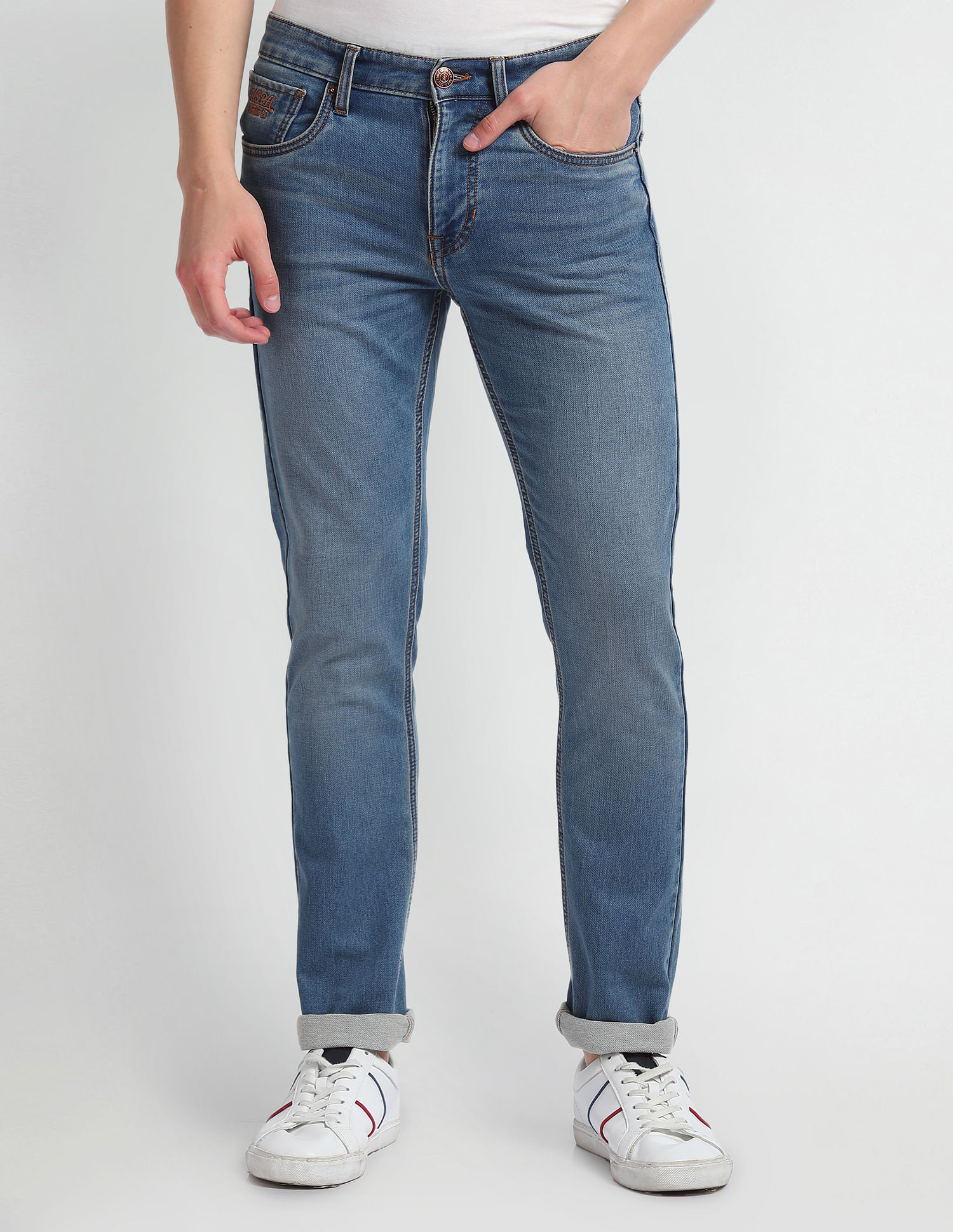U.S. Polo Assn. Denim Co. Regallo Skinny Fit Blue Jeans