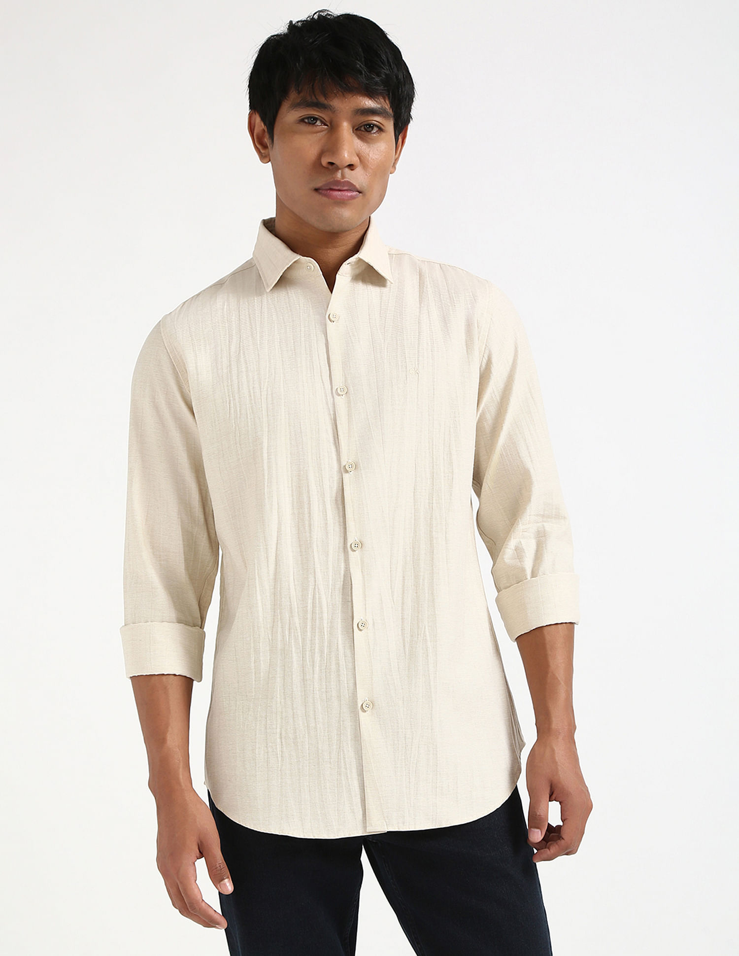 Calvin Klein Jeans Slim Fit Twill Shirt