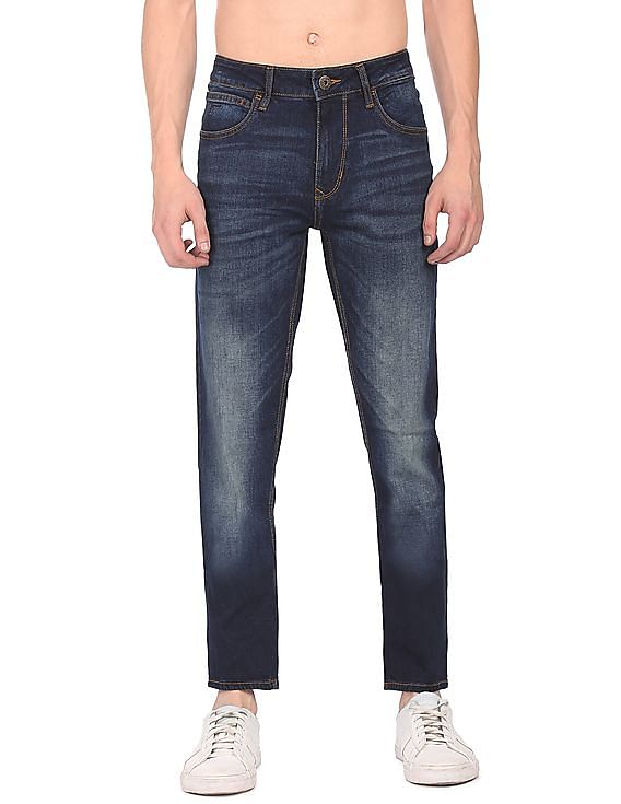 Flying Machine Michael Slim Tapered Fit Mid Rise Jeans