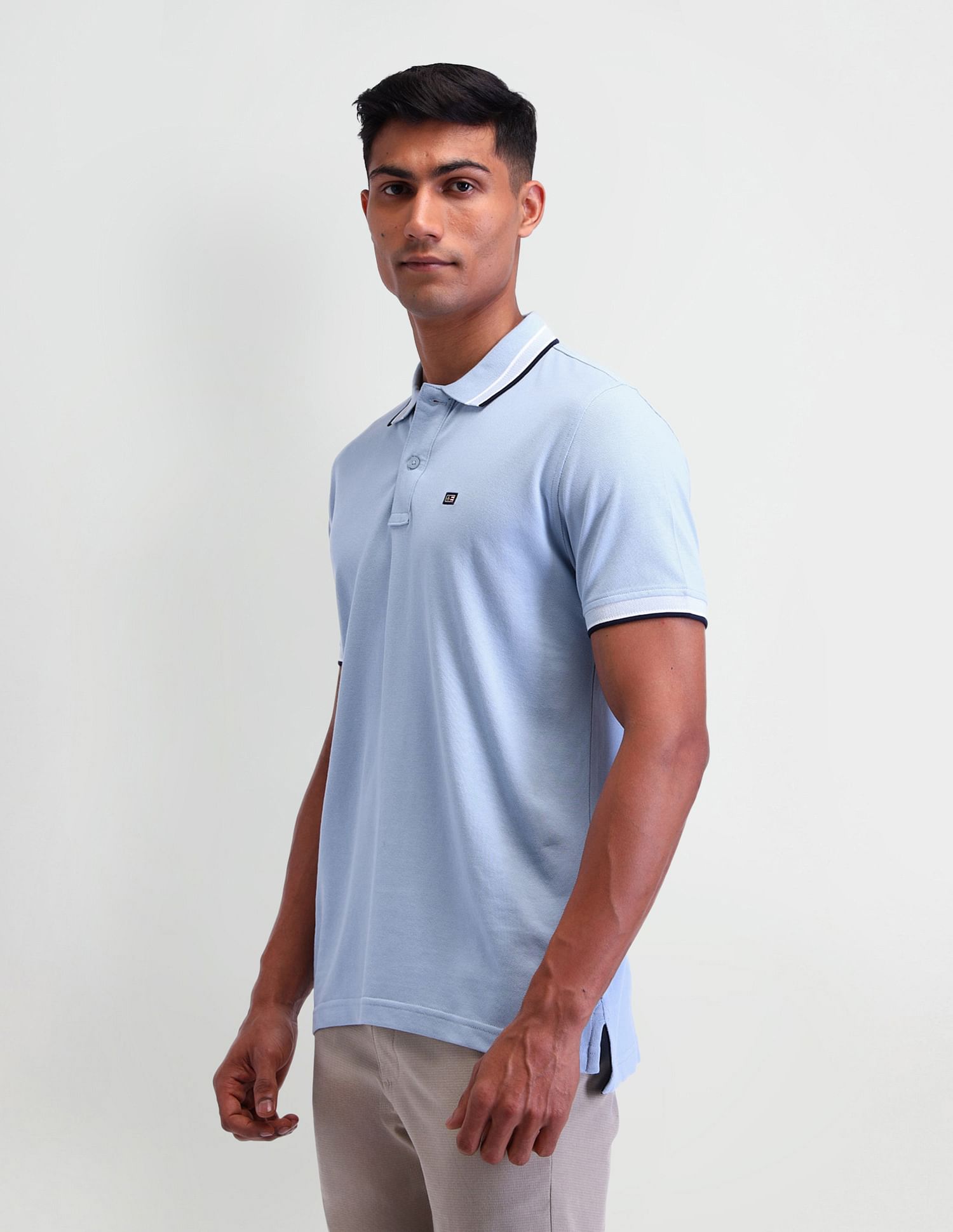 Arrow Sport Solid Regular Fit Polo Shirt