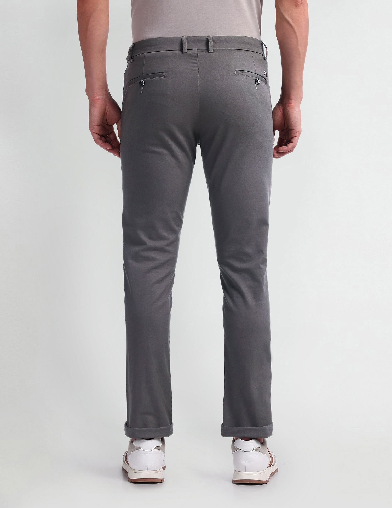 Arrow Sport Slim Fit Dobby Trousers