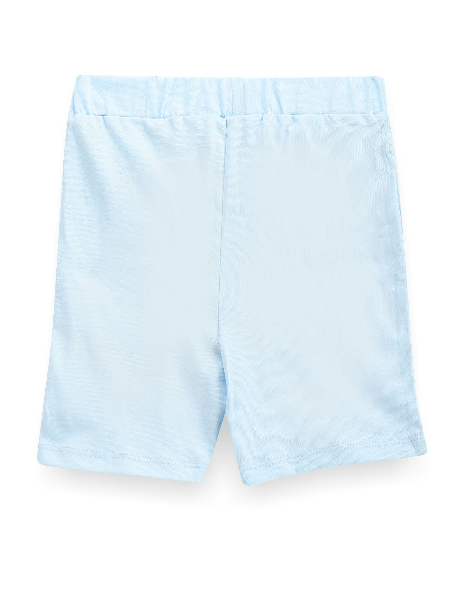 U.S. Polo Assn. Kids Girls Solid Cotton Shorts