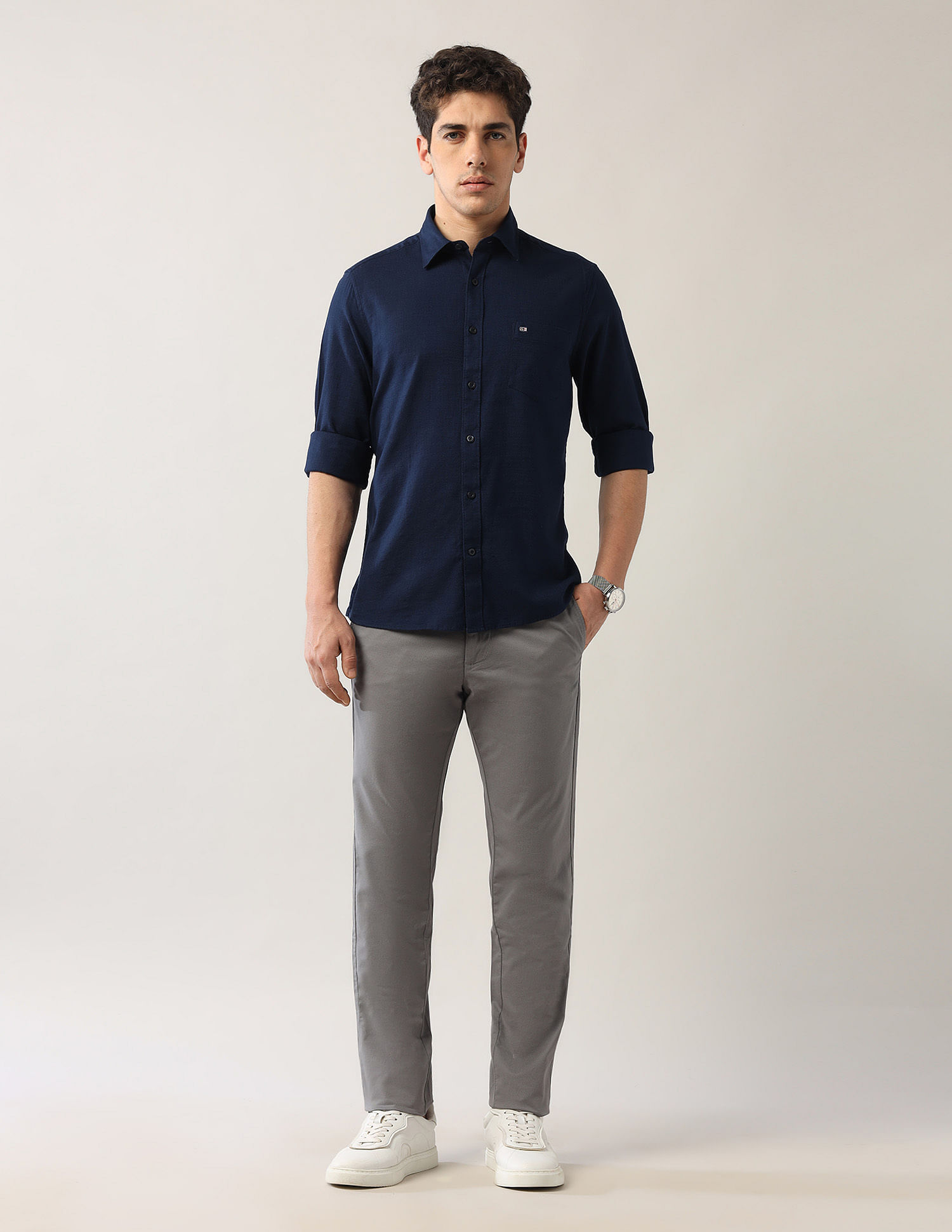 Arrow Sport Textured Dobby Shirt