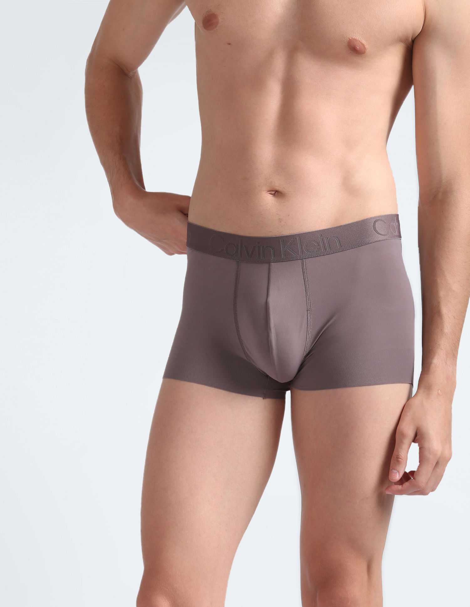Buy Calvin Klein Underwear Low Rise Microfibre Trunks - NNNOW