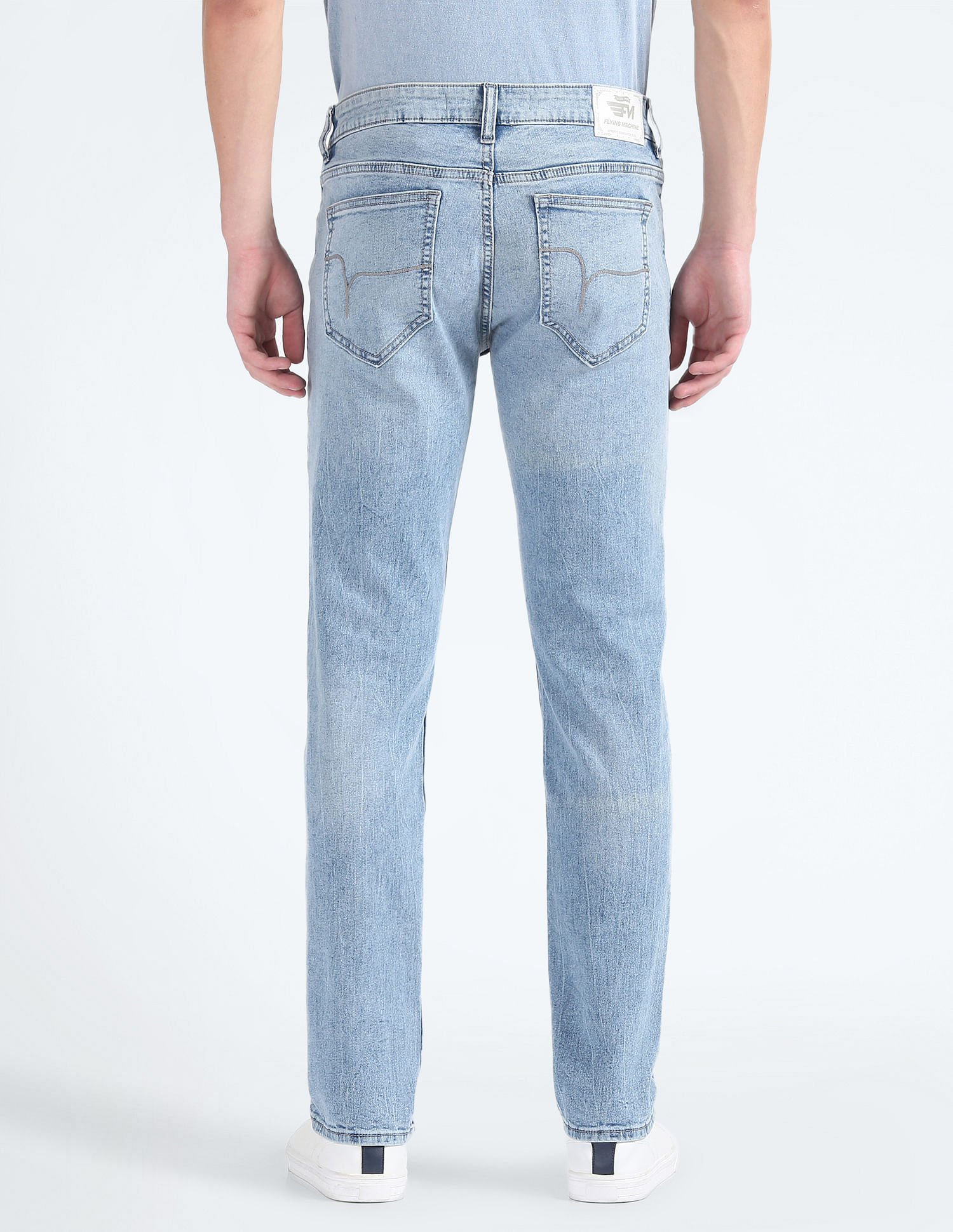 Flying Machine Mid Rise Jackson Skinny Fit Jeans
