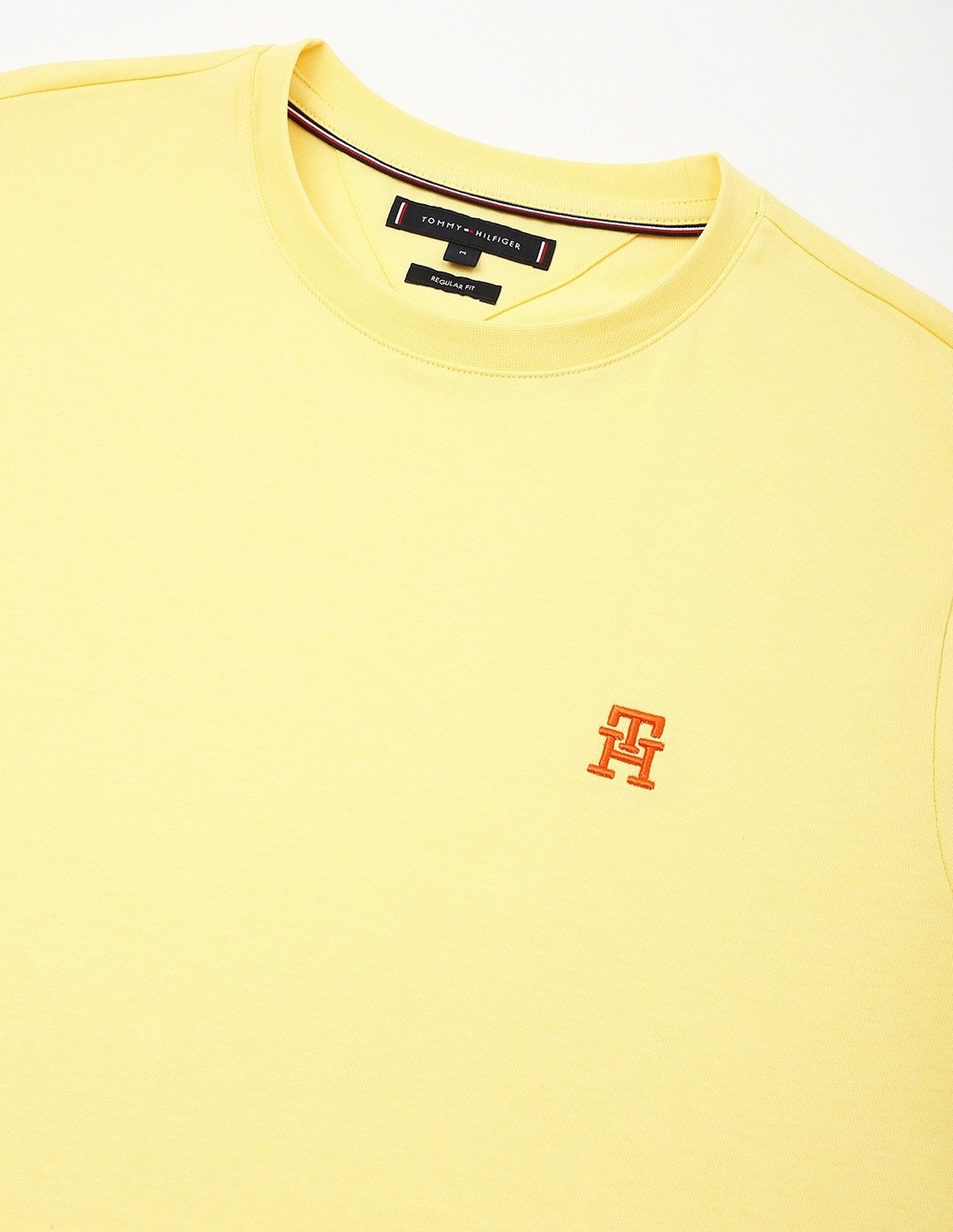 Tommy Hilfiger Solid Regular-Fit Cotton T-Shirt