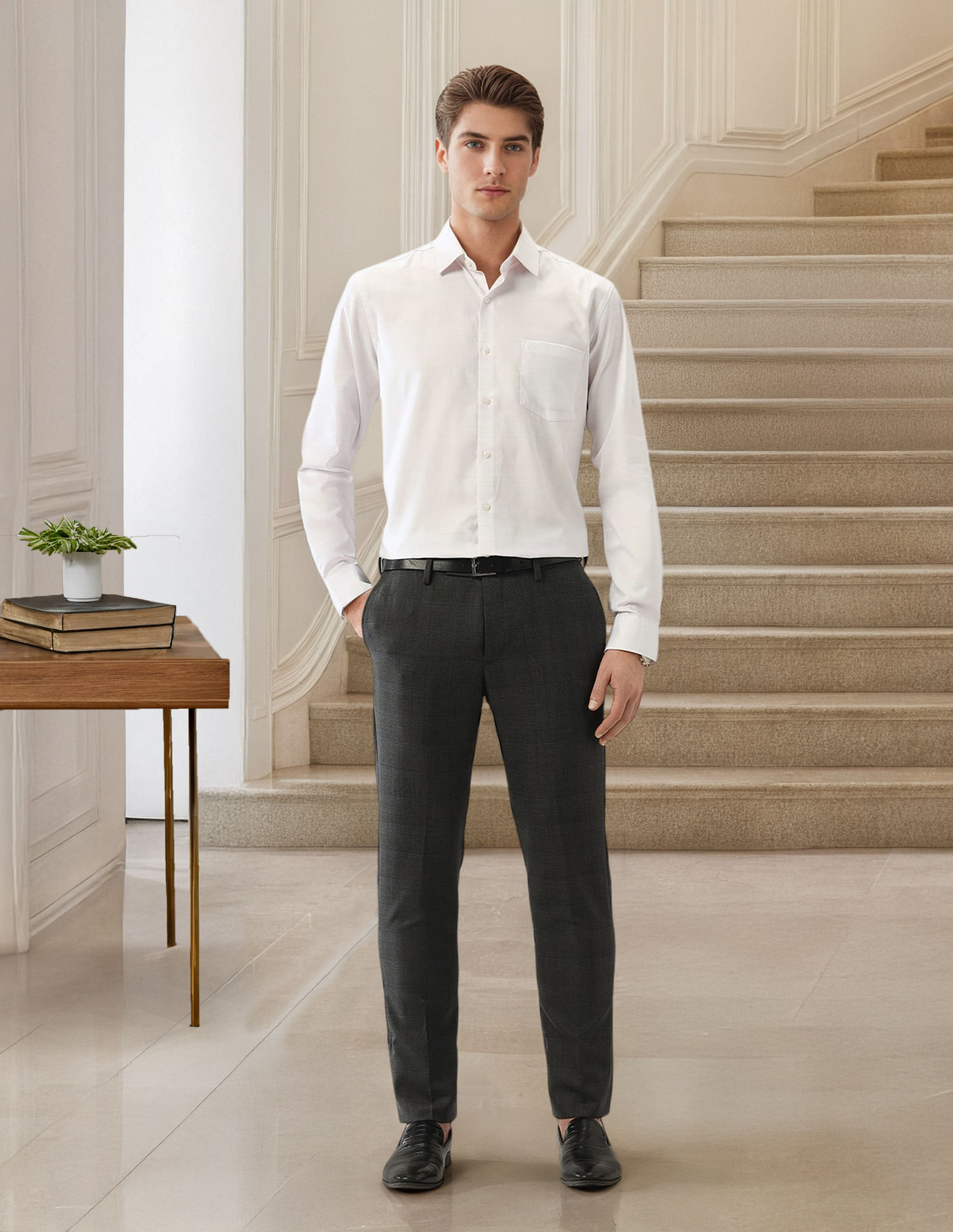 Arrow Textured Ceremonial Shirt