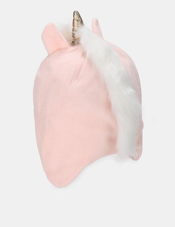 Buy GAP Girls Pink Unicorn Hat NNNOW