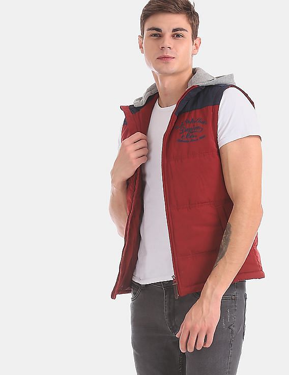 us polo maroon jacket