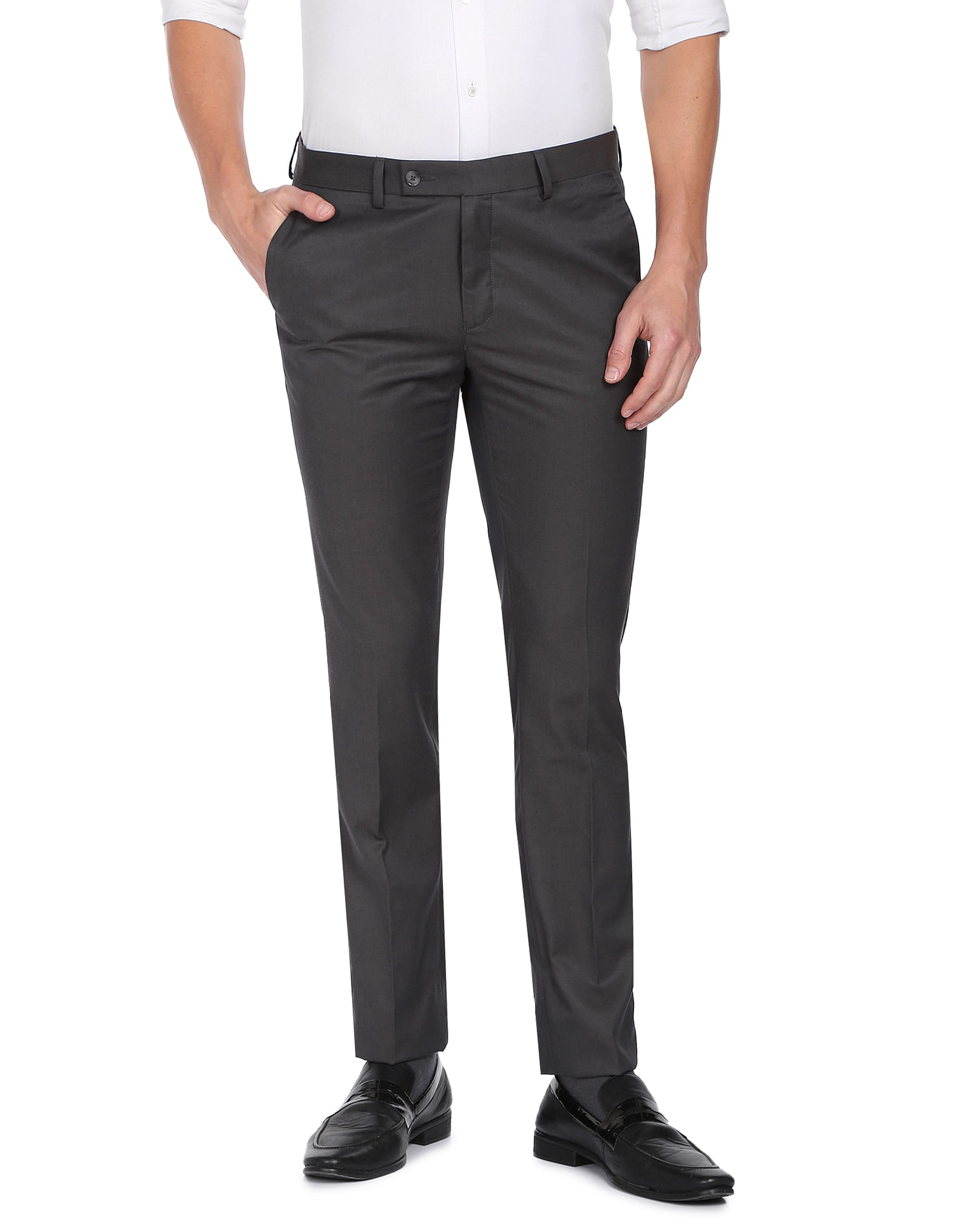 Black &Navy Cotton 's Formal Trousers at Rs 400 in Greater Noida | ID:  17573730255