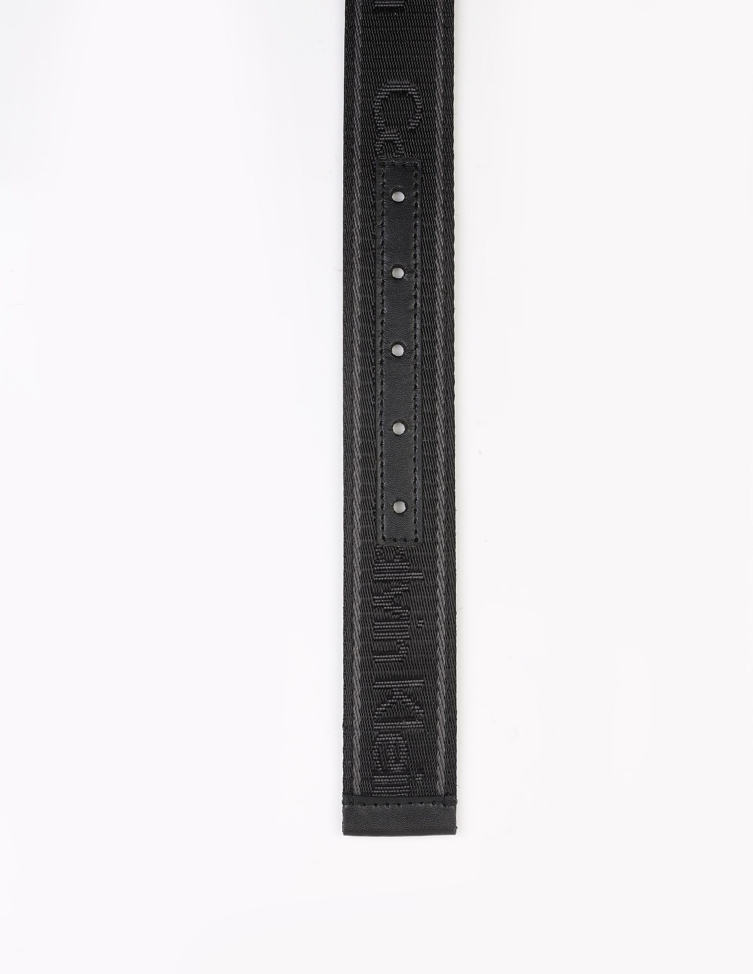 Calvin Klein Printed black Leather reversible Belts