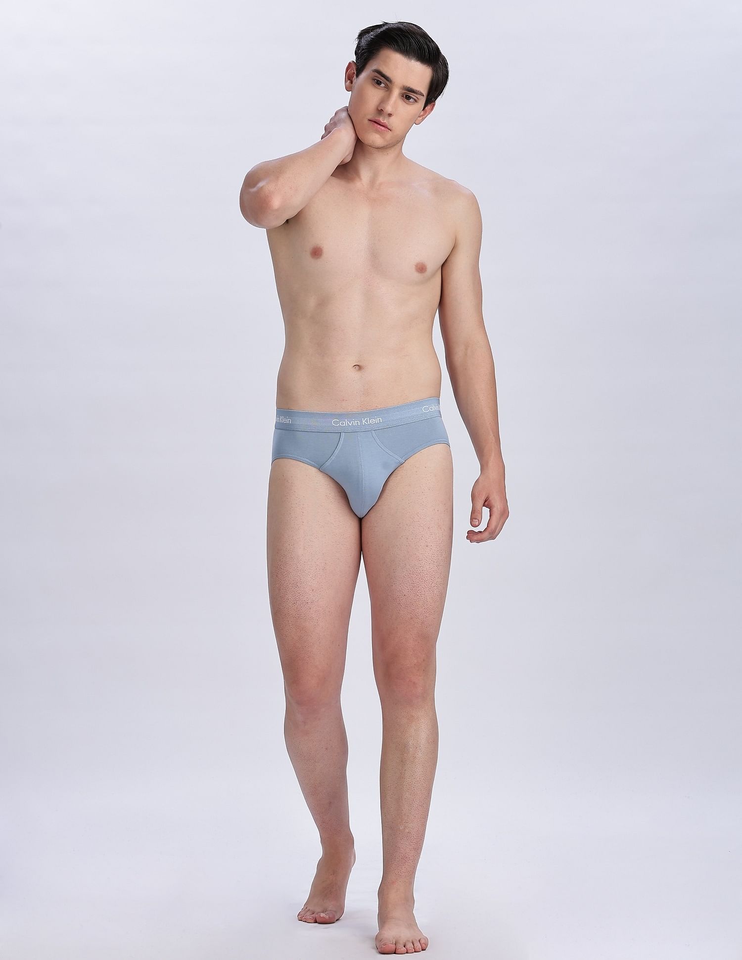 Calvin Klein Underwear Low Rise Solid Multi Briefs - Pack of 3