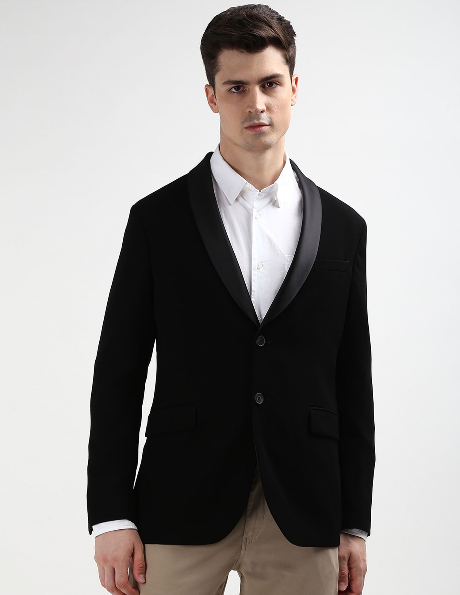 Tommy Hilfiger Black Tuxedo Blazer
