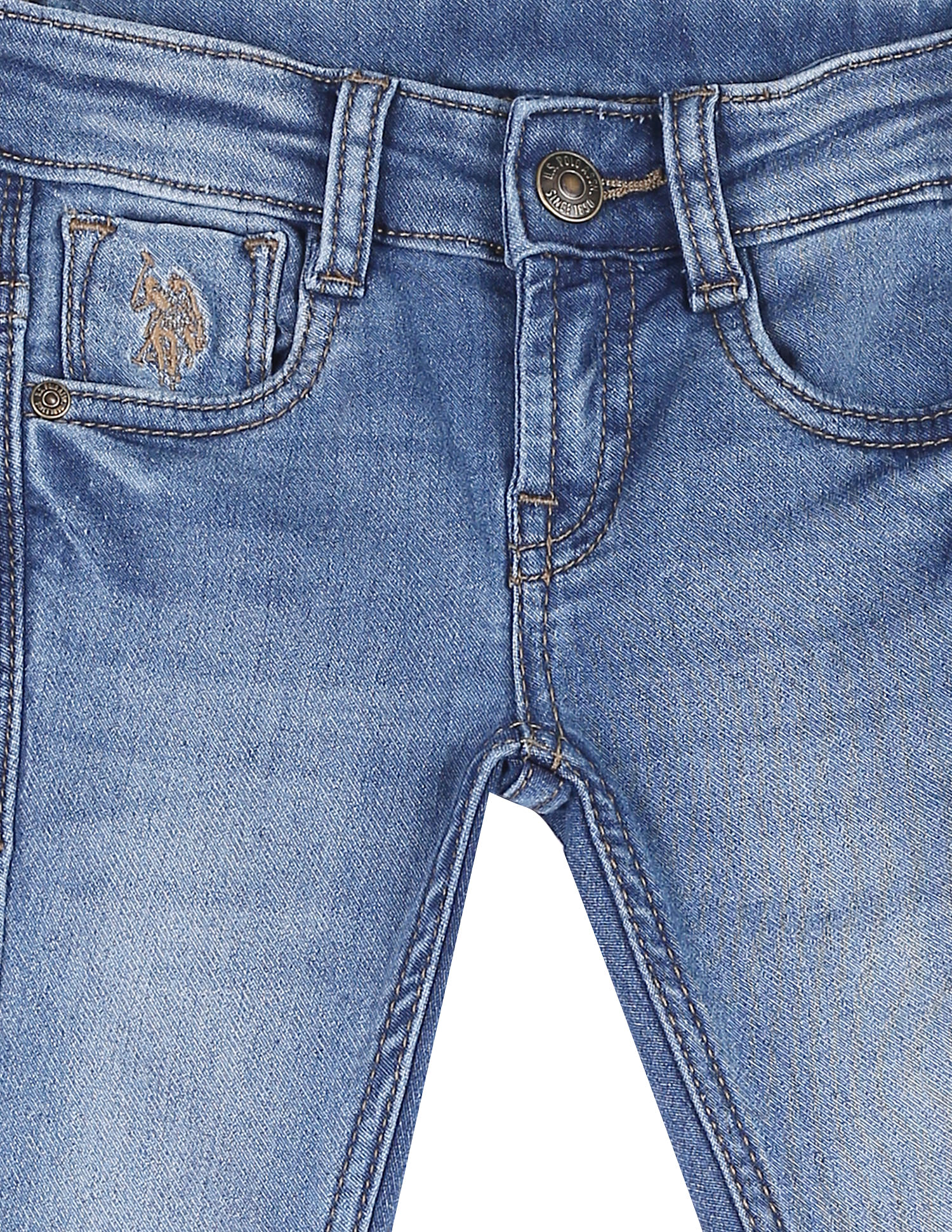 U.S. Polo Assn. Kids Regallo Skinny Fit Authentic 1890 Jeans