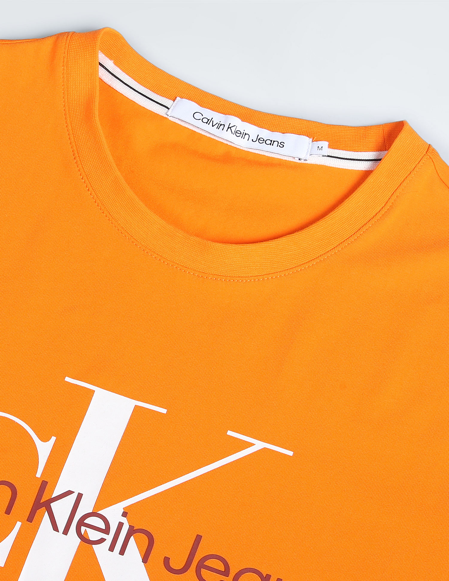 Calvin Klein Jeans Crew Neck Seasonal Monogram T-Shirt