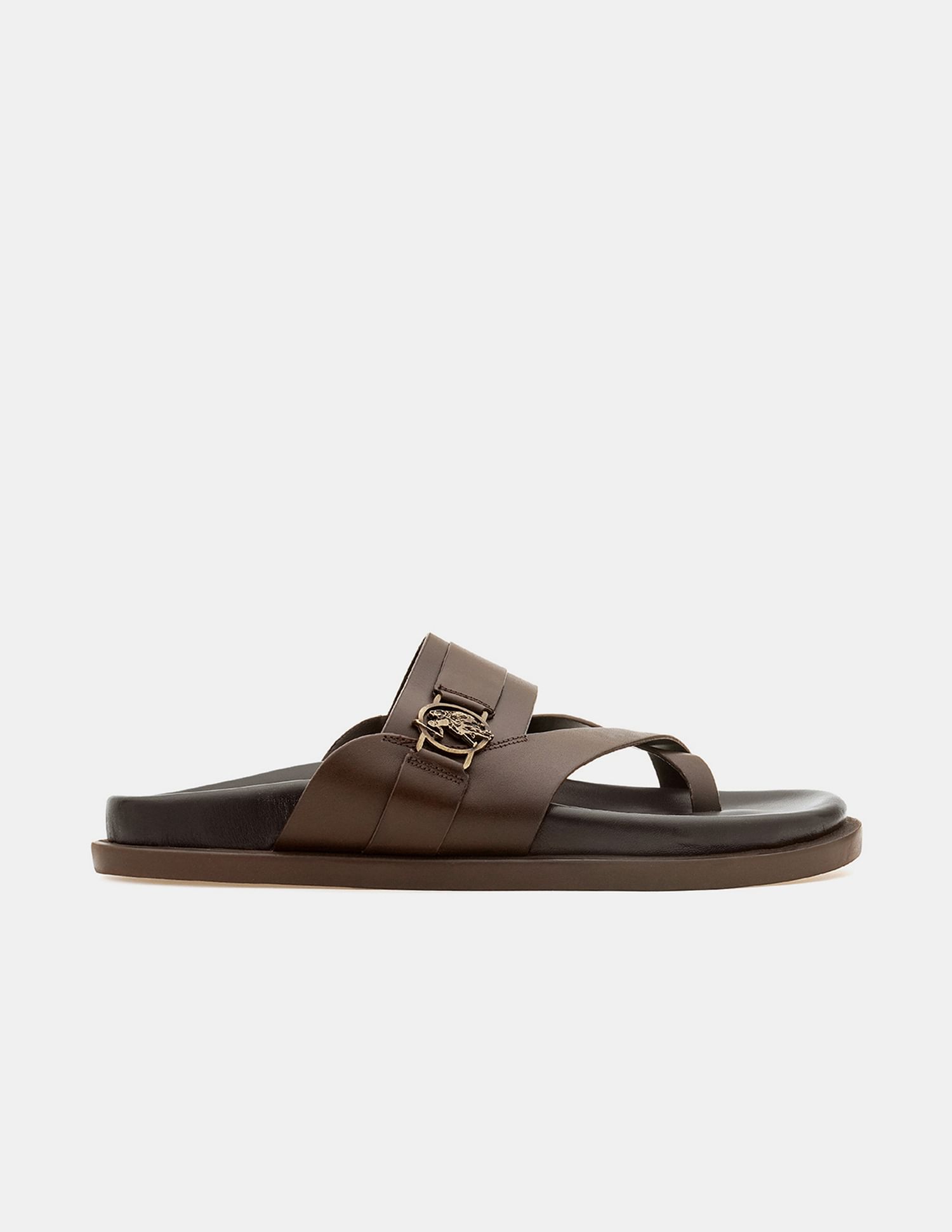 U.S. Polo Assn. Men Buckle Strap Koke Sandals