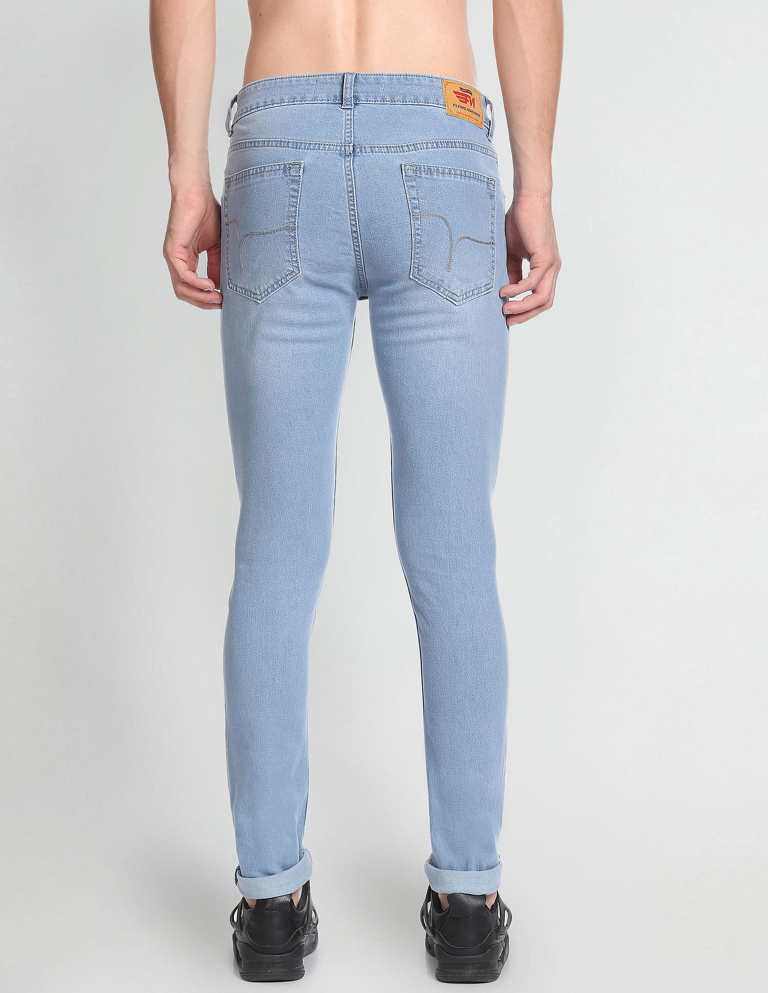 Flying Machine Jackson Skinny Fit Stone Wash Jeans