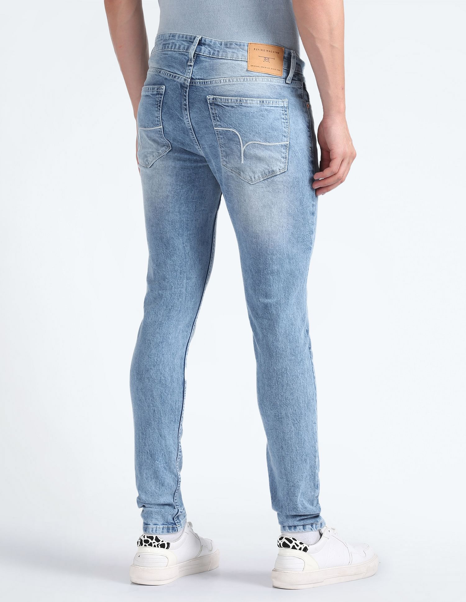 Flying Machine Jackson Skinny Fit Stone Wash Jeans