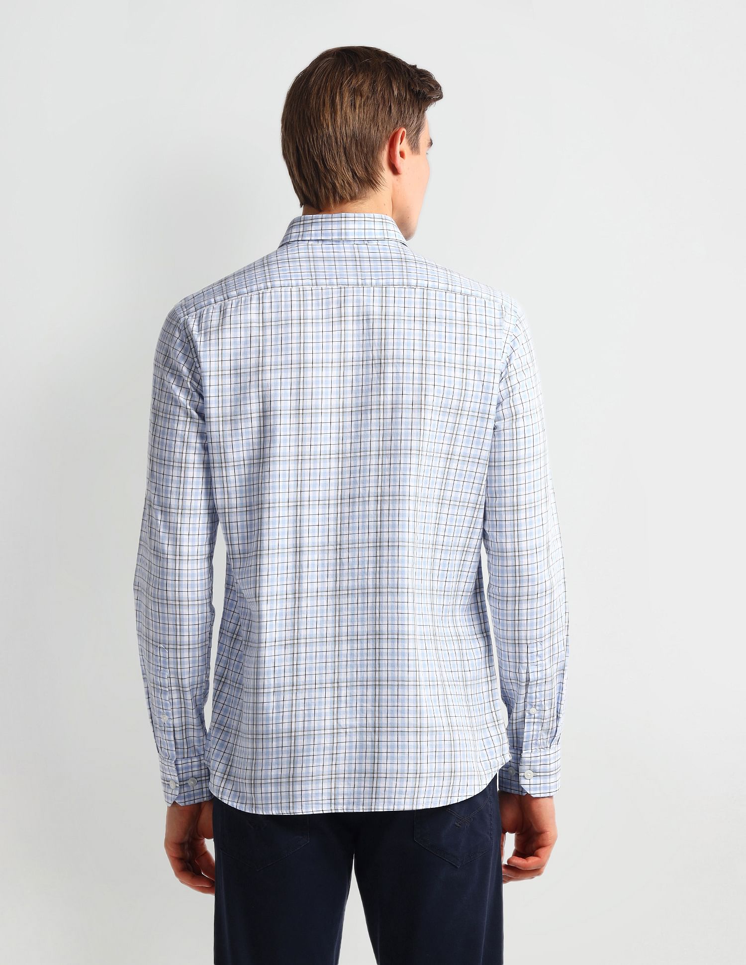 Arrow Sport Tartan Check Cotton Shirt