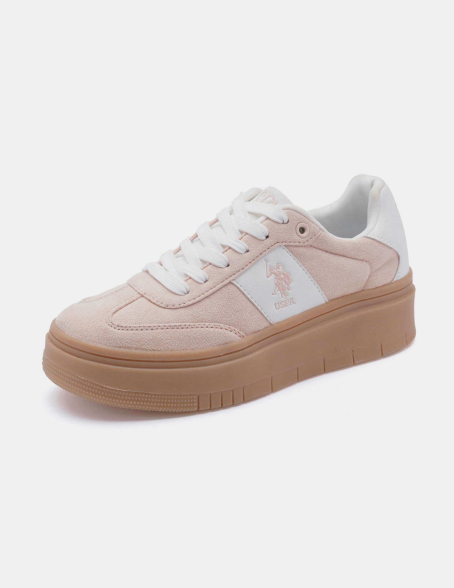 U.S. Polo Assn. Women Zaira Colourblocked Sneakers