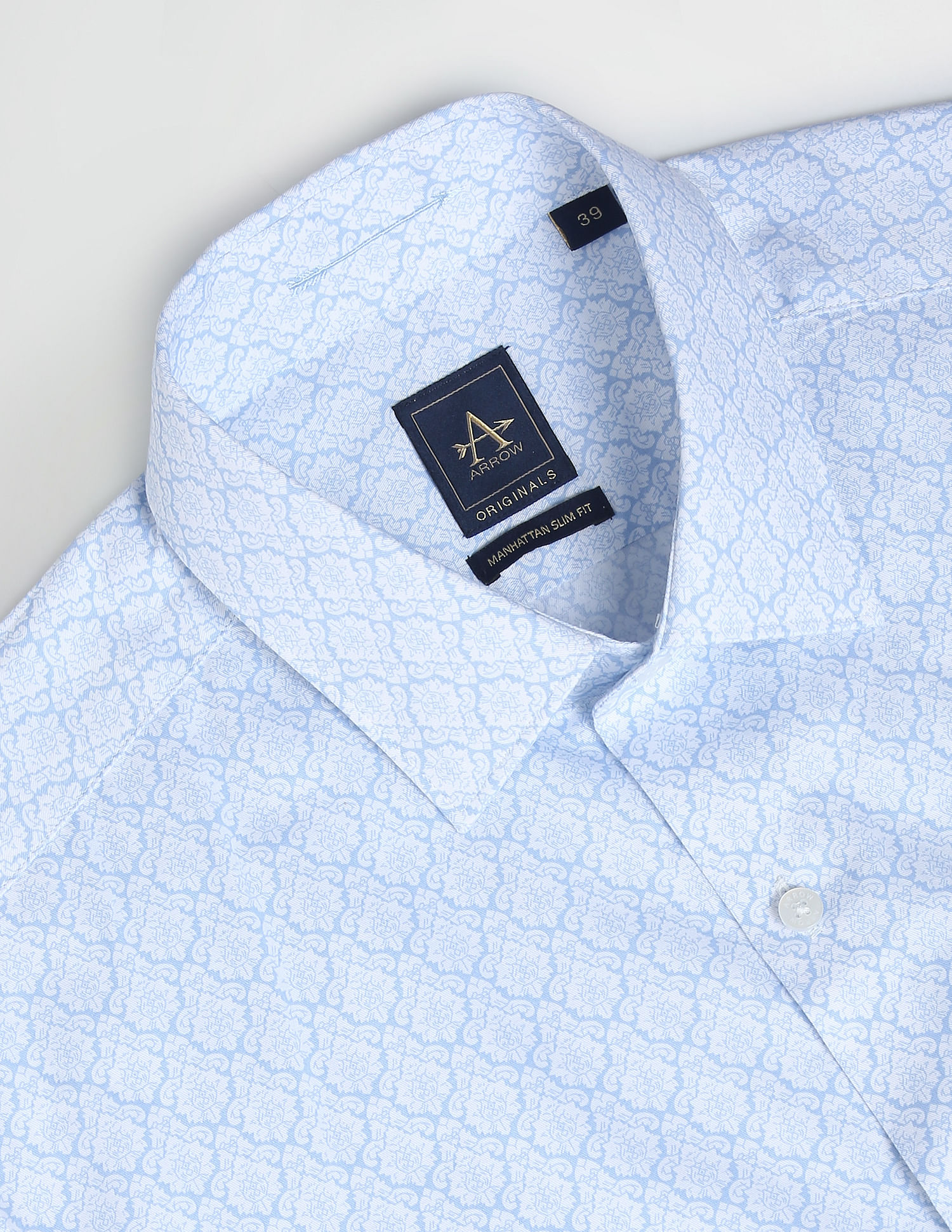 Arrow Manhattan Slim Fit Dobby Shirt