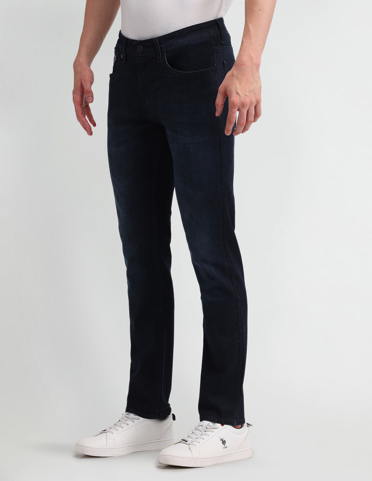 U.S. Polo Assn. Denim Co. Brandon Slim Tapered Blue Jeans