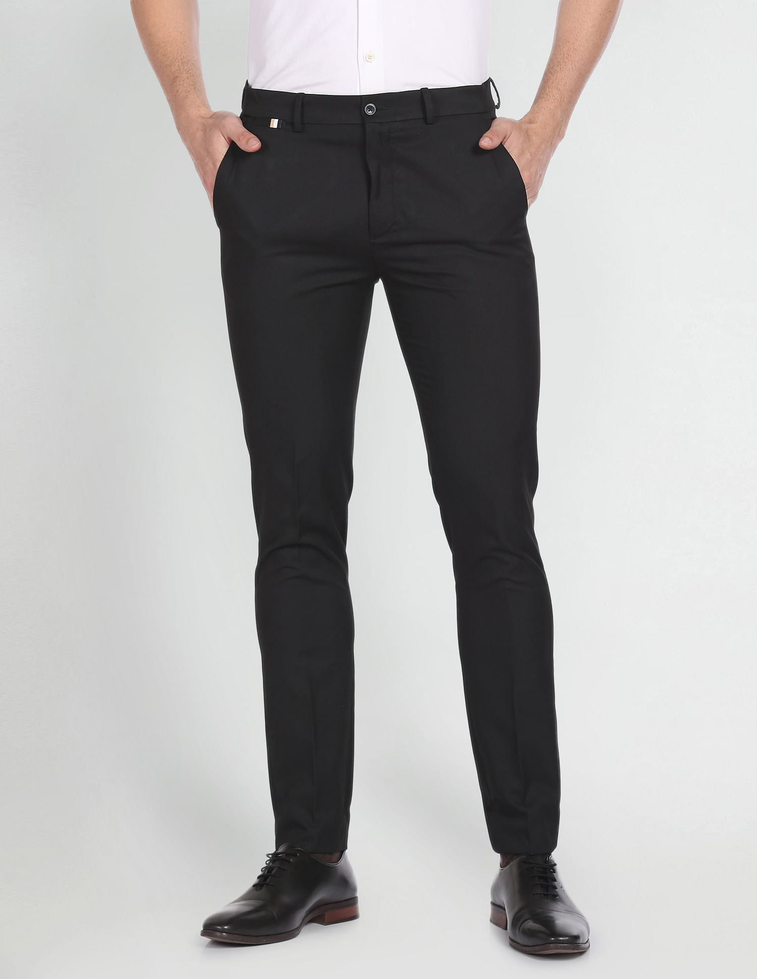 Arrow Newyork Jackson Super Slim Solid Trousers