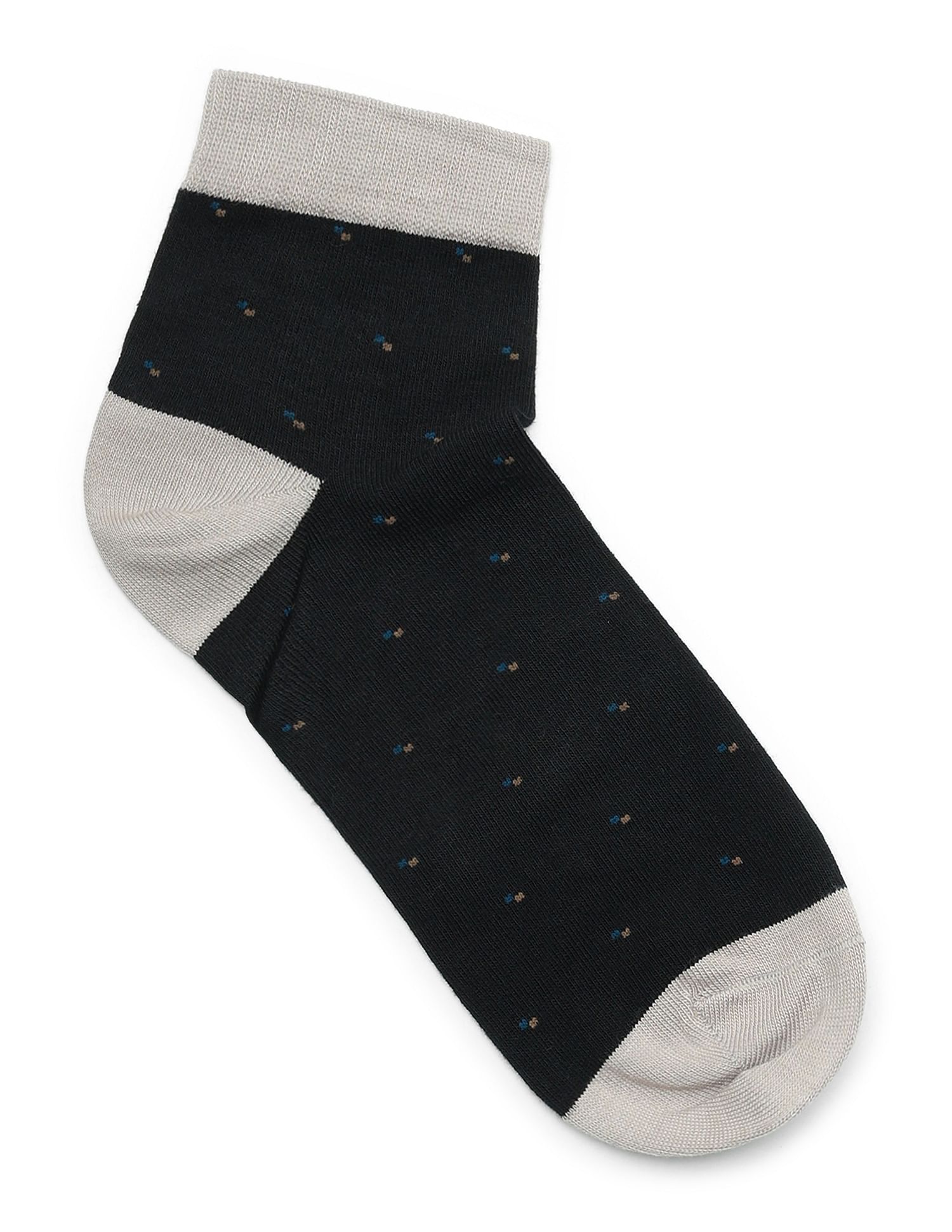 Arrow Men Printed Ankle Socks - Pack Of 3