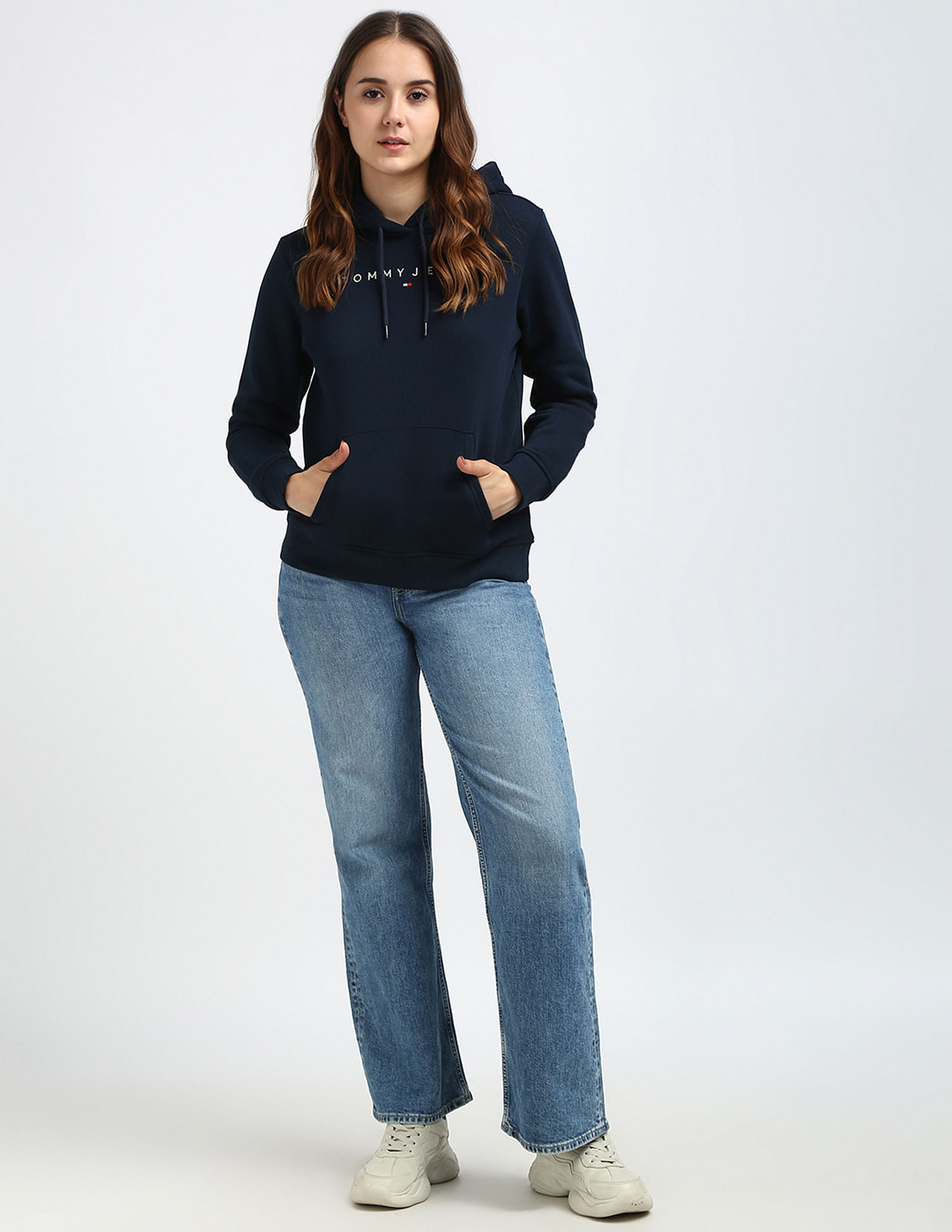 Tommy Hilfiger Regular Linear Hoodie Sweatshirt