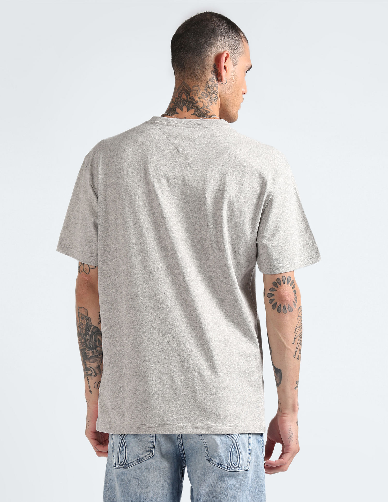 Tommy Hilfiger Recycled Cotton Heathered Sport T-Shirt