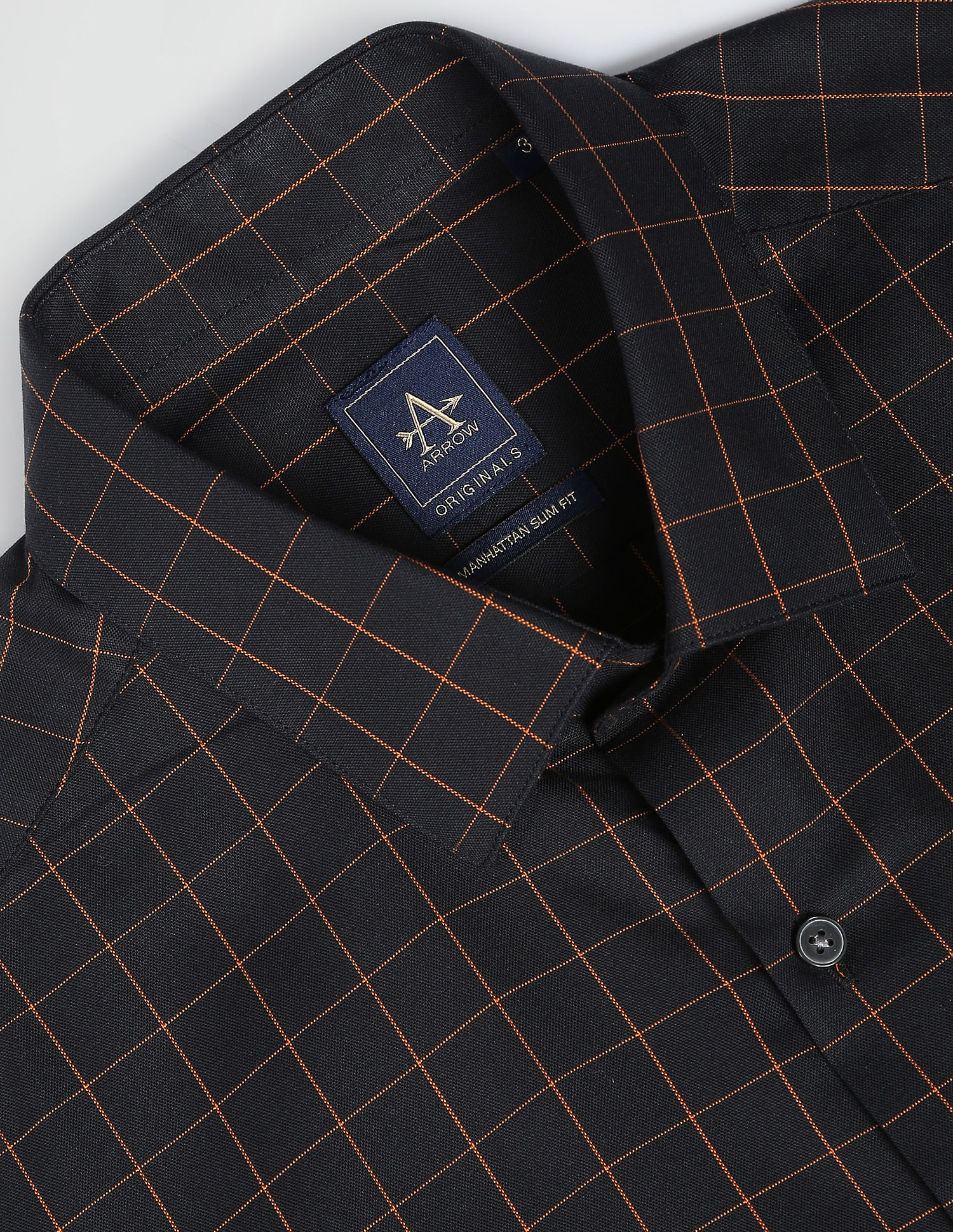 Arrow Windowpane Check Formal Shirt