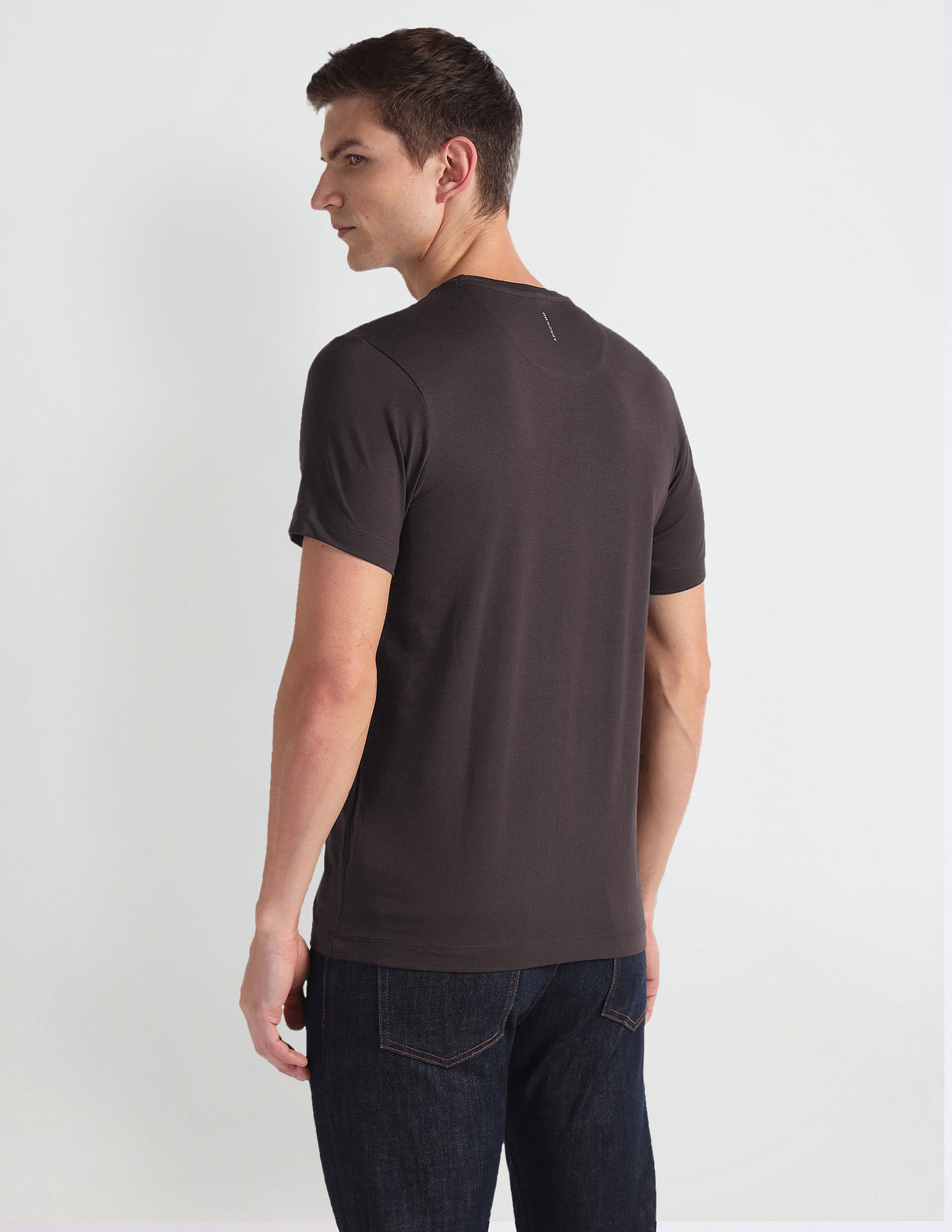 Arrow Newyork Crew Neck Brand Print T-Shirt