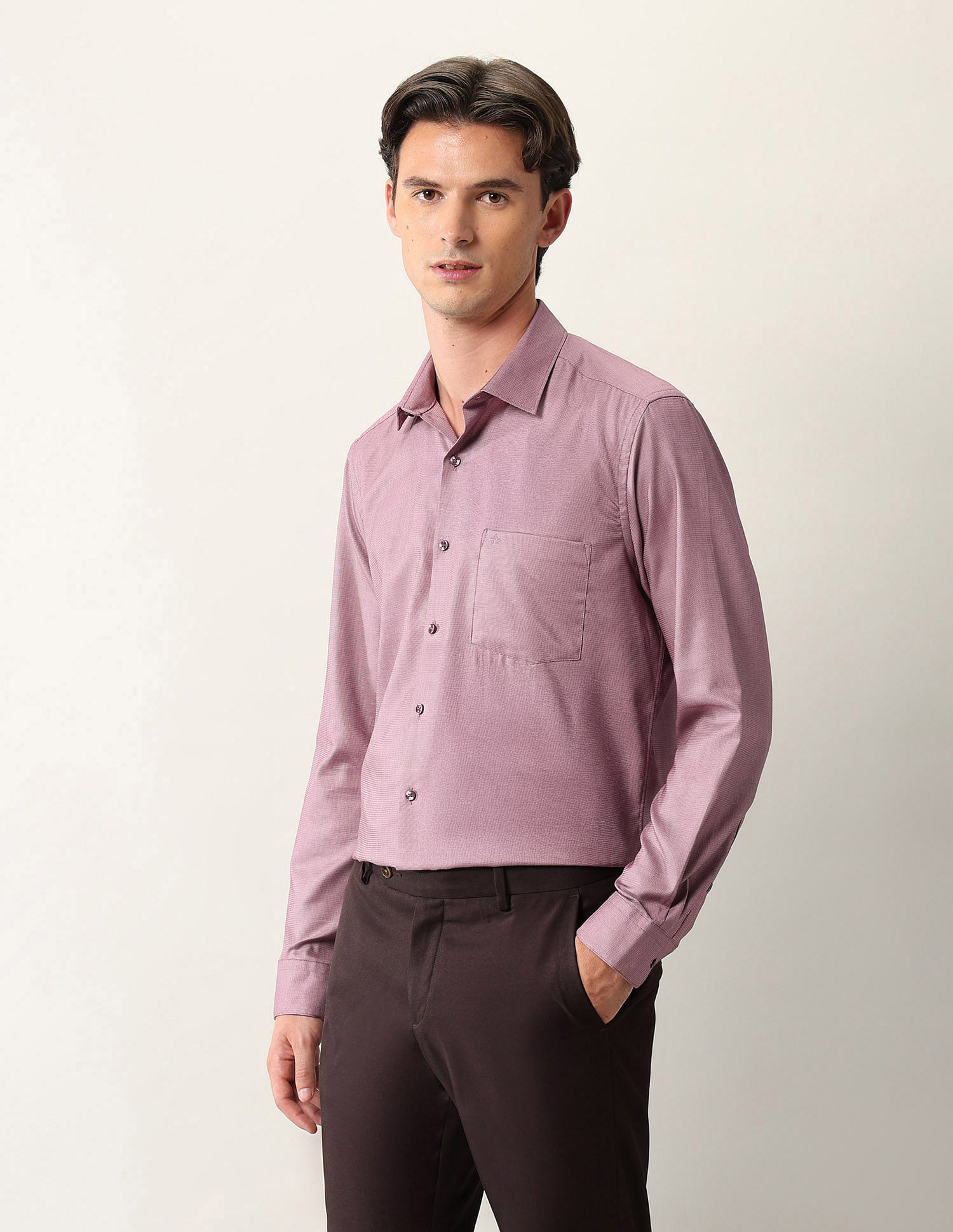 Arrow Liberty Classic Fit Pure Cotton Ceremonial Shirt