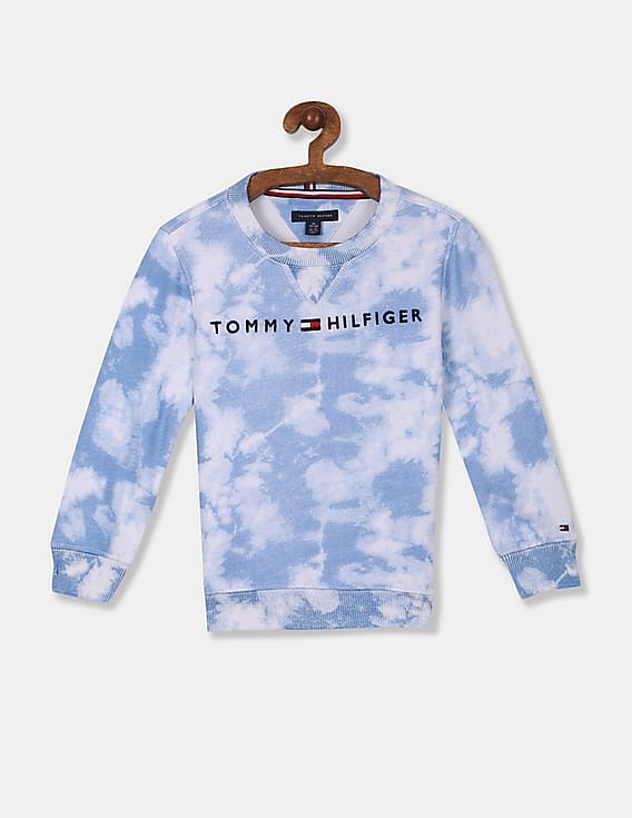 tommy hilfiger tie dye sweatshirt