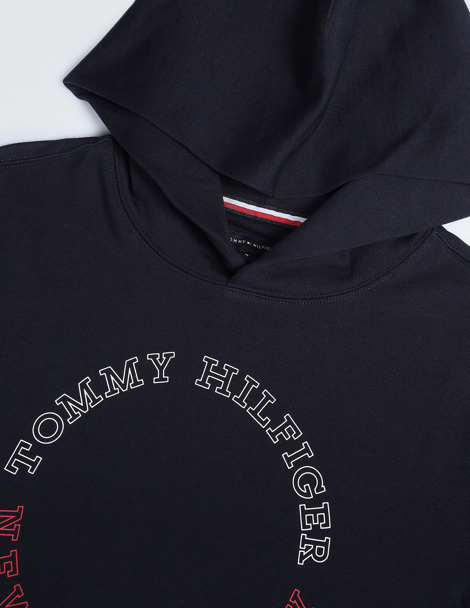 Buy Tommy Hilfiger Monotype Roundall Sweatshirt Hooded