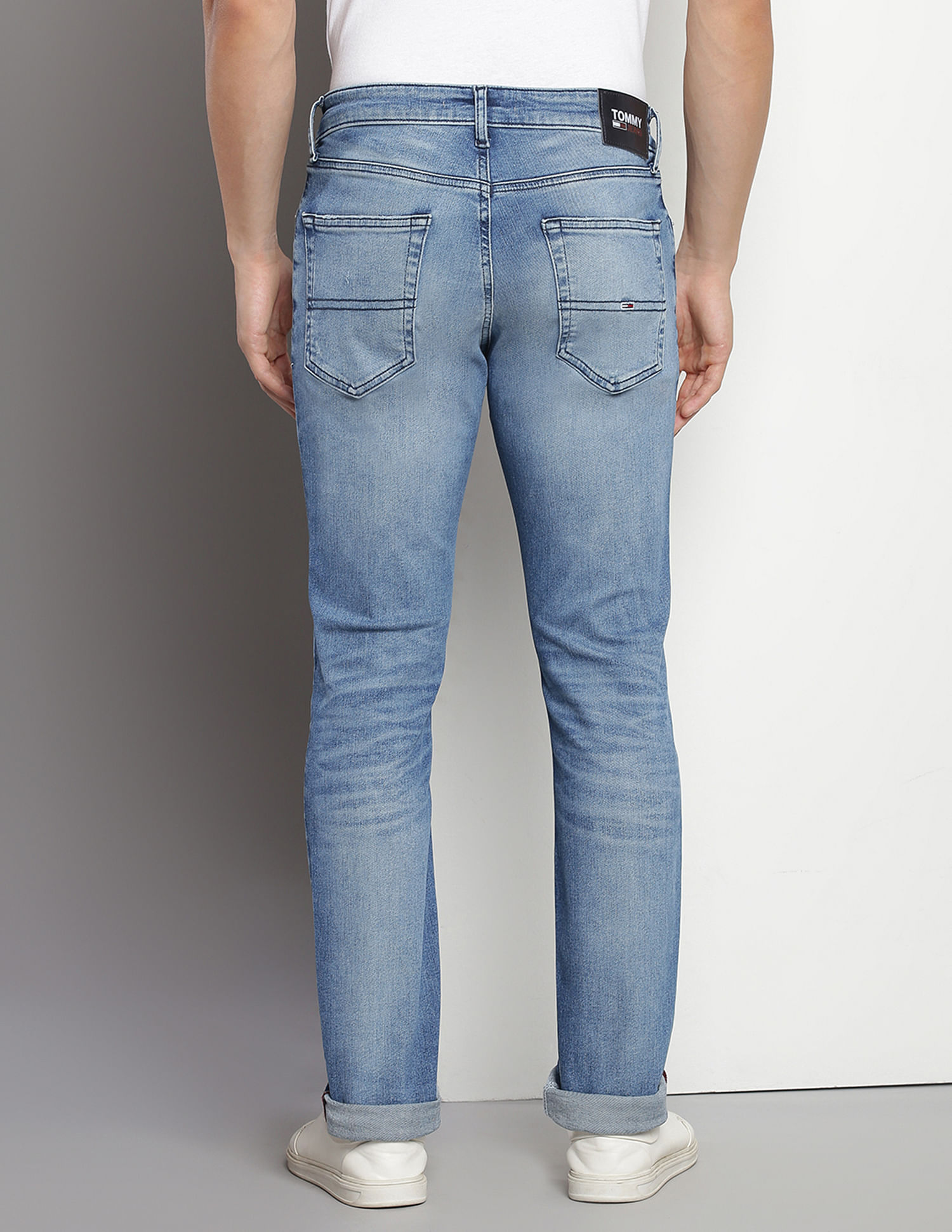 Tommy Hilfiger Scanton Slim Fit Stone Wash Jeans