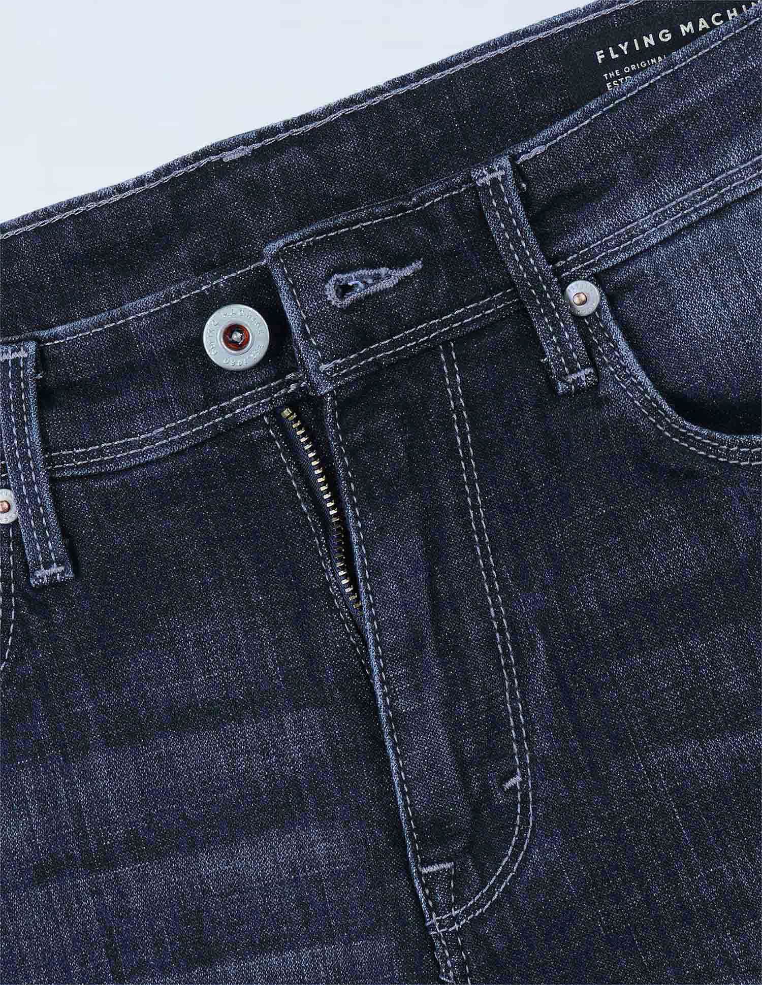 Flying Machine Slash Slim Tapered Fit Authentic Premium Jeans