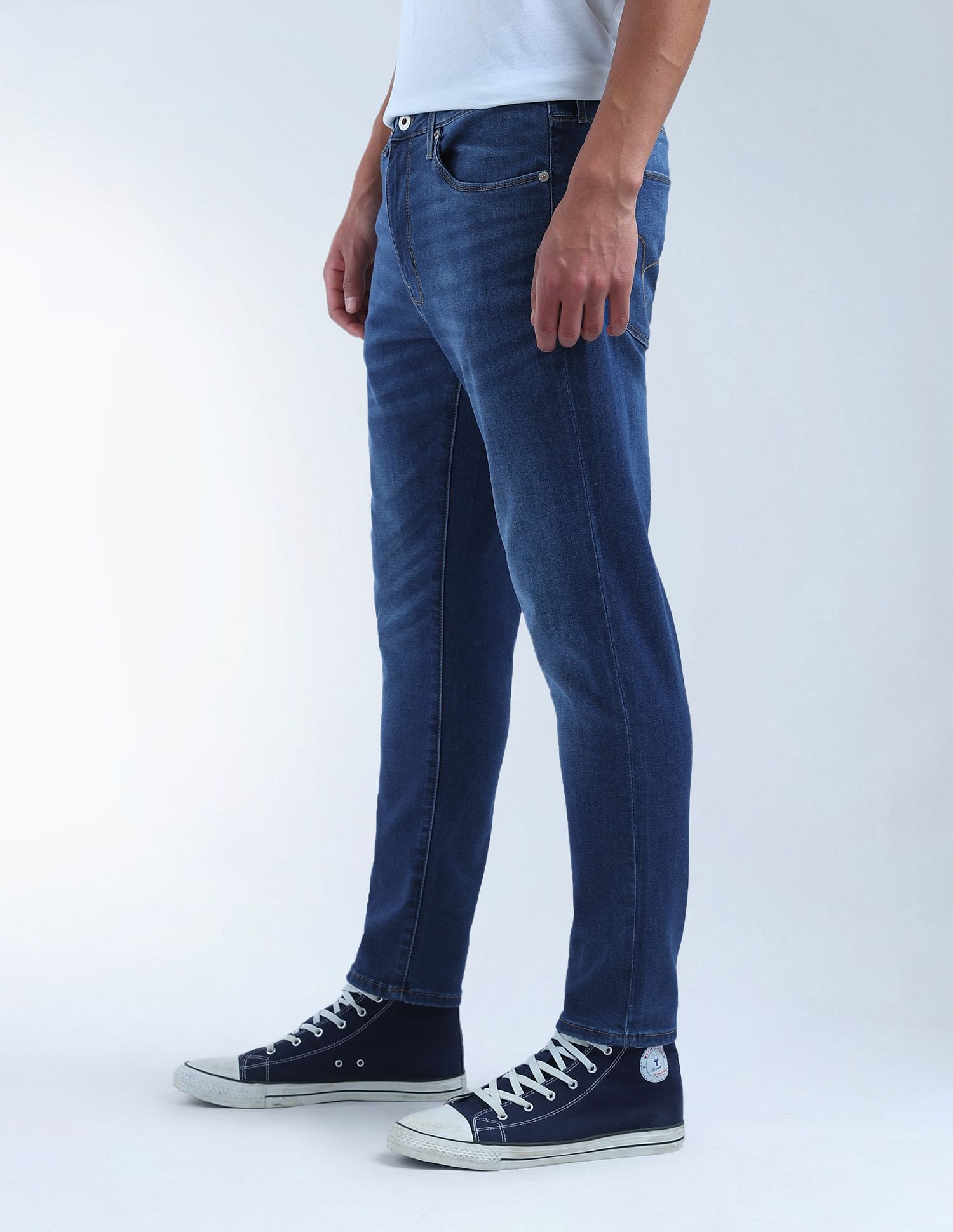 Flying Machine Mankle Relaxed Tapered Fit F-Lite Jeans