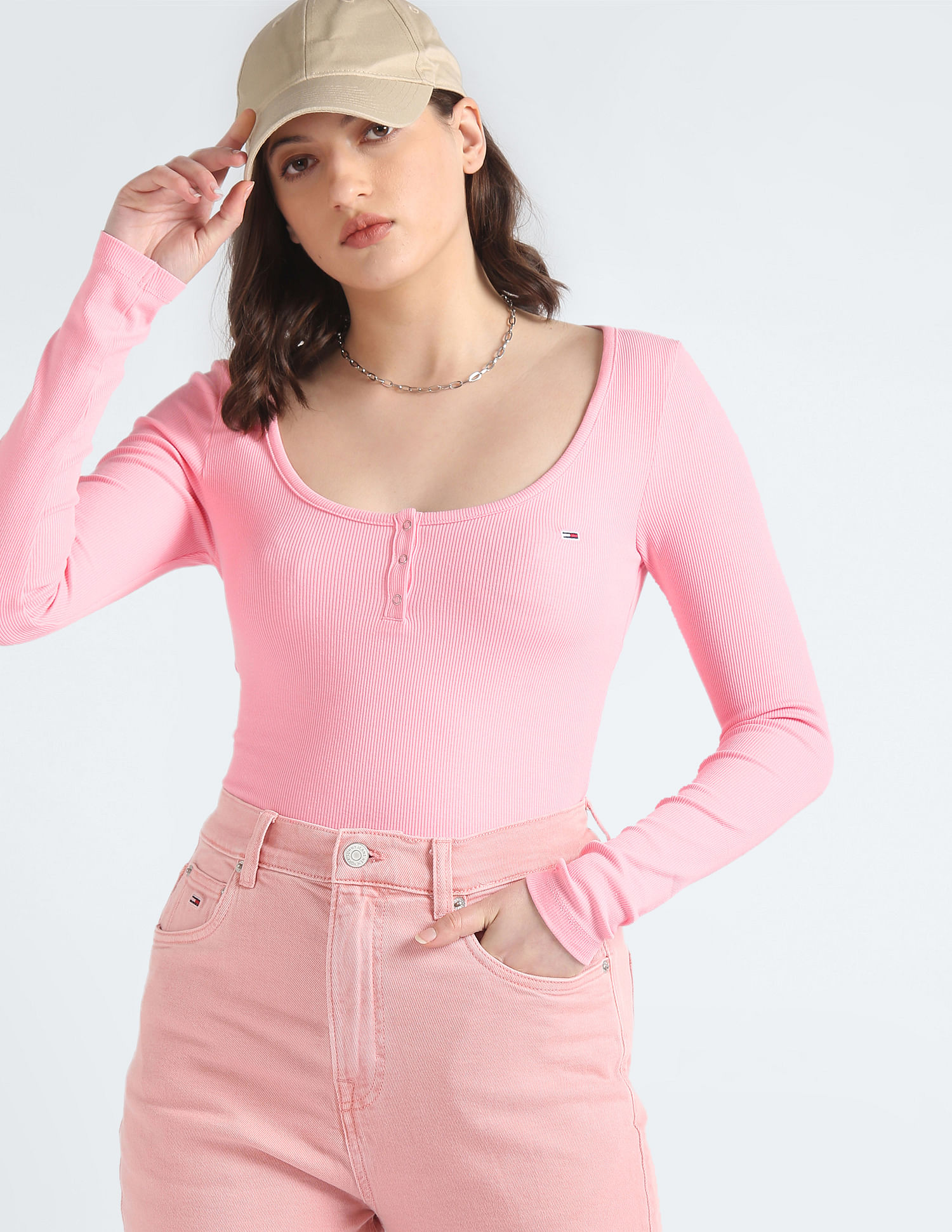 Tommy Hilfiger Sustainable Slim Fit Ribbed Top