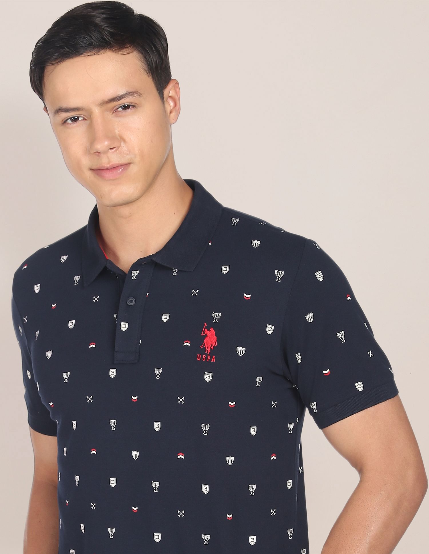 Graphic polo shirts online