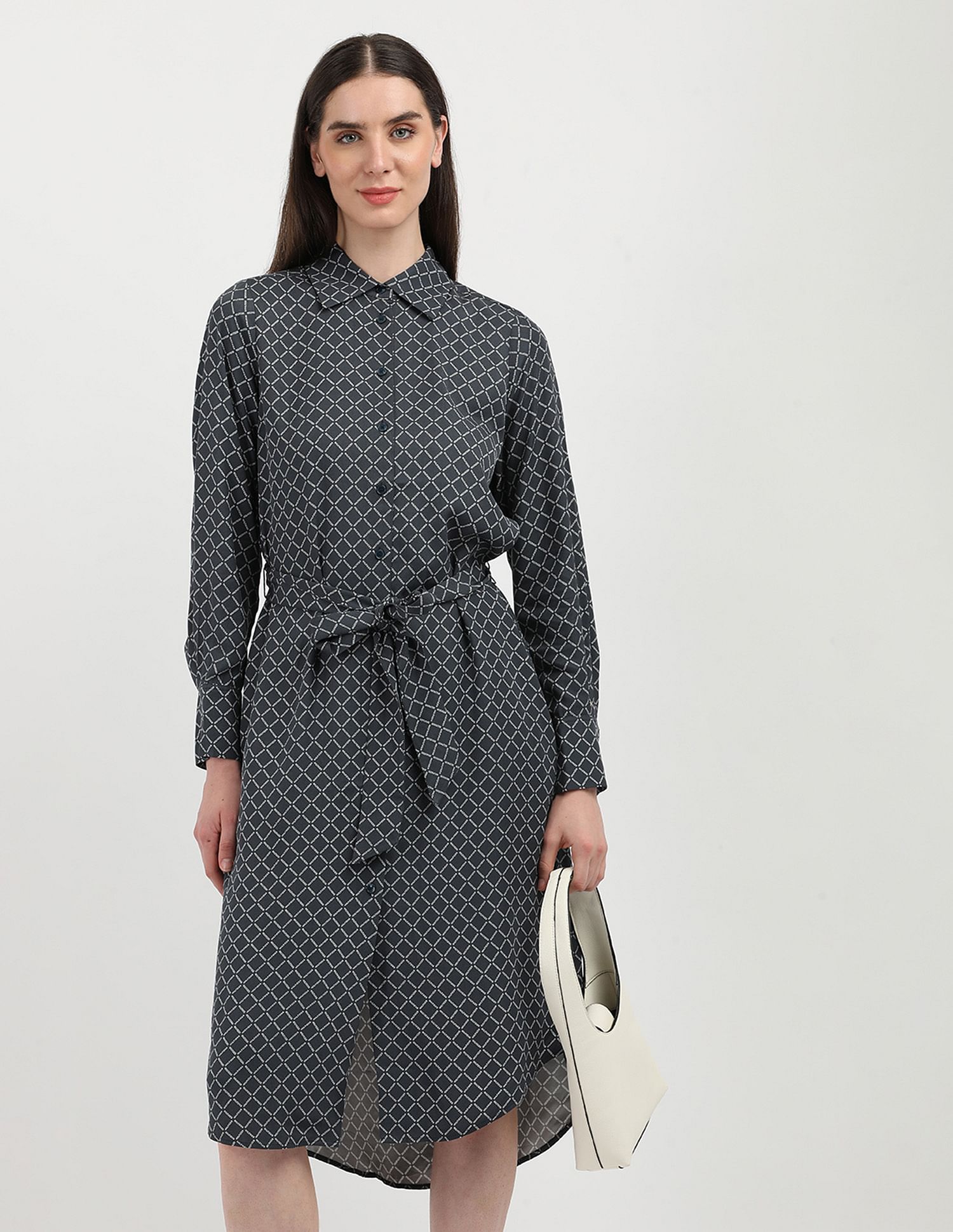 Tommy Hilfiger Diamond Monotype shirt Dress