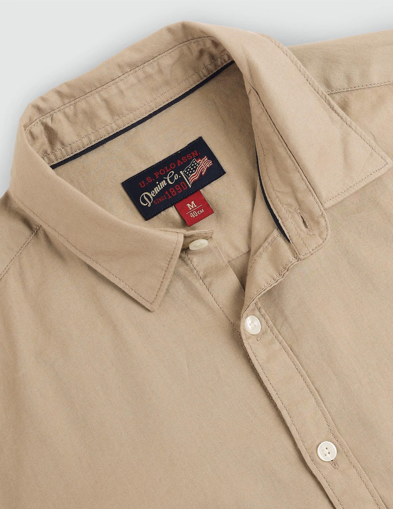 U.S. Polo Assn. Denim Co. Slim Fit Cotton Shirt