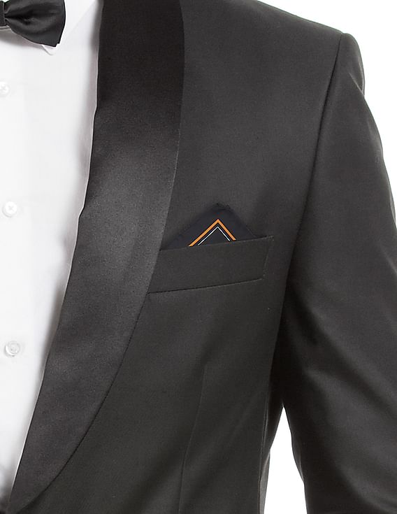 Arrow Geometric Print Woven Pocket Square